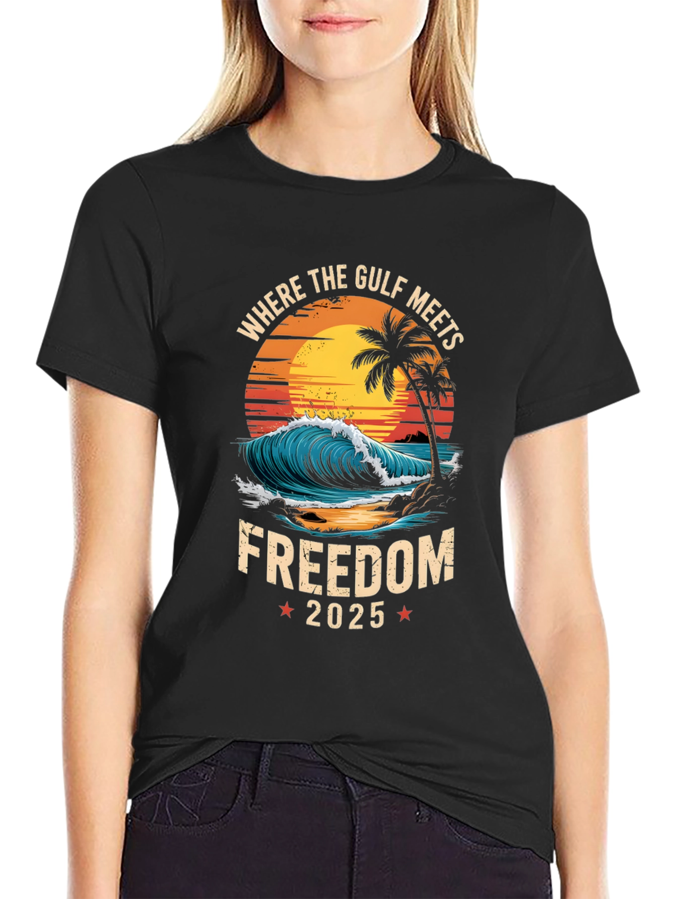 Gulf Meets Freedom T-Shirt