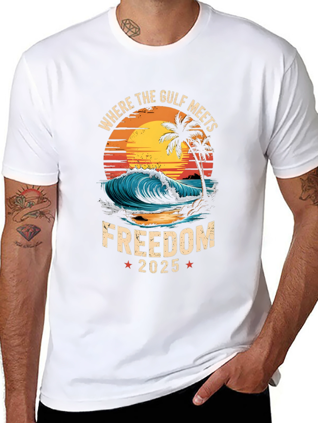 Gulf Meets Freedom T-Shirt