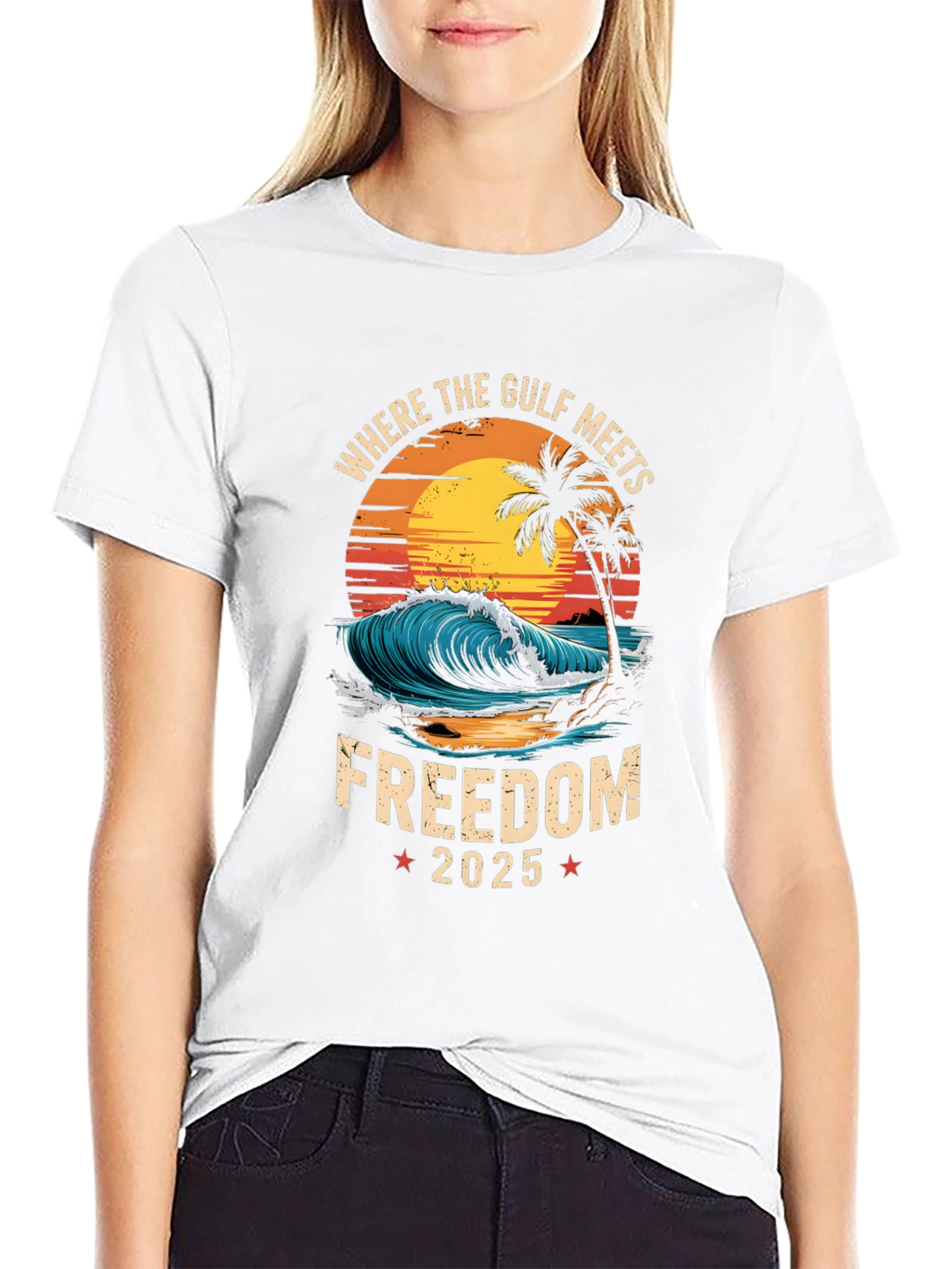 Gulf Meets Freedom T-Shirt