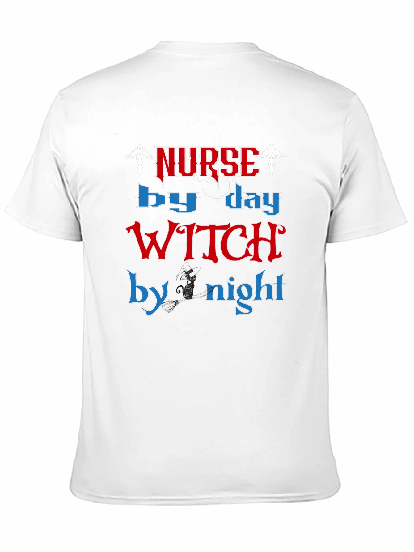 Nurse by Day Witch by Night Graphic Tee