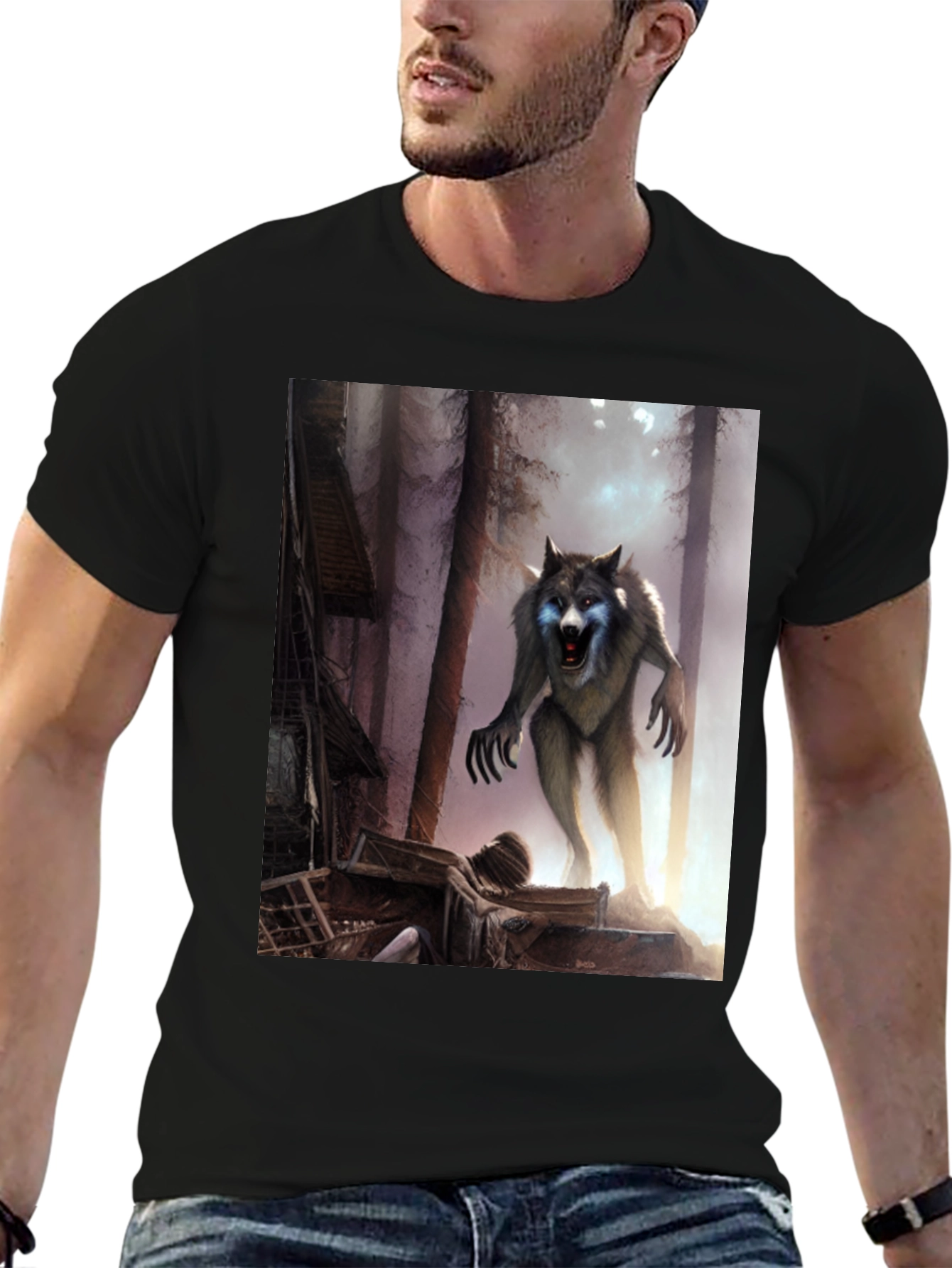 Werewolf T-Shirt - Horror Graphic Tee
