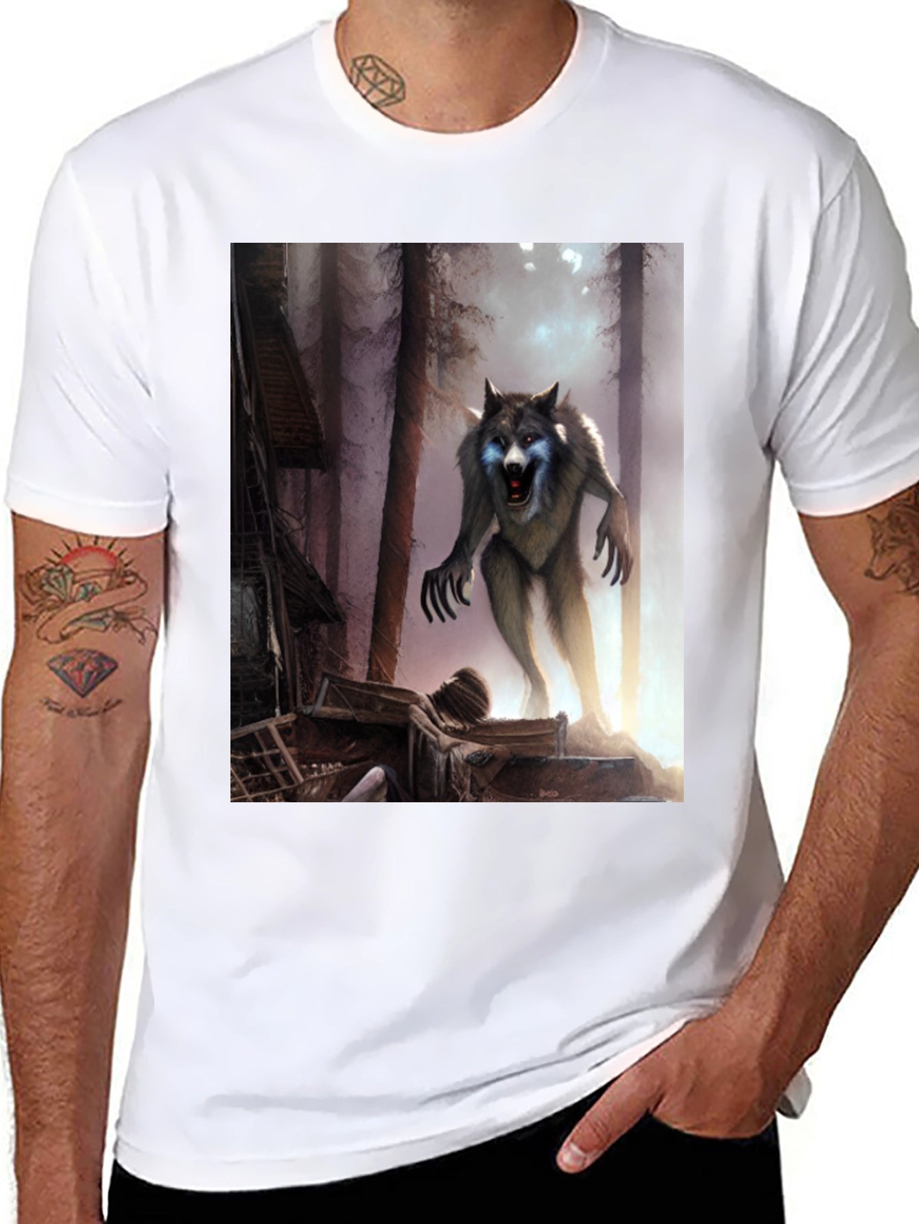 Werewolf T-Shirt - Horror Graphic Tee