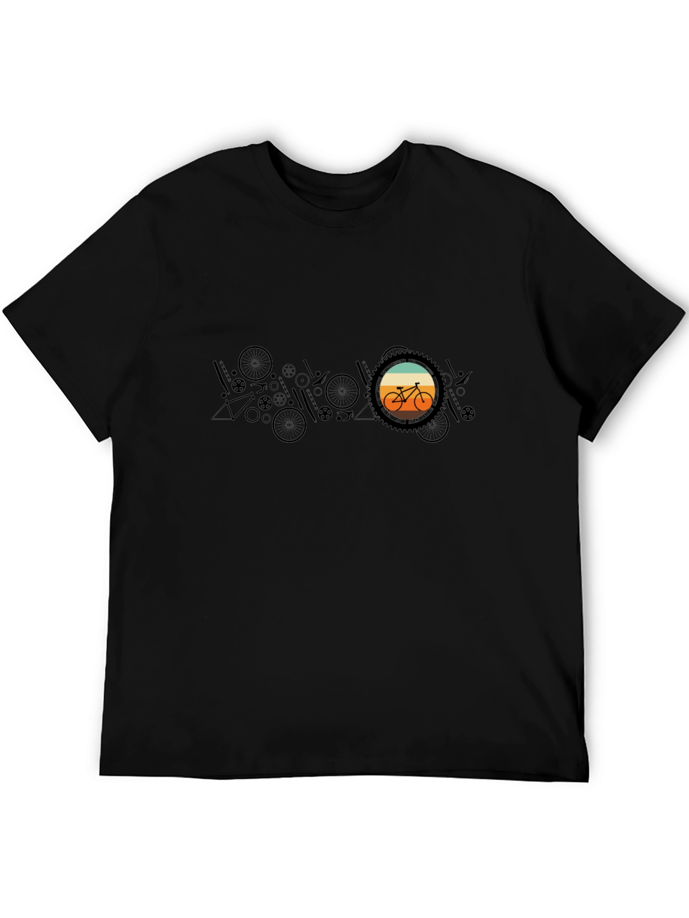Retro Bike T-Shirt - Graphic Design Tee
