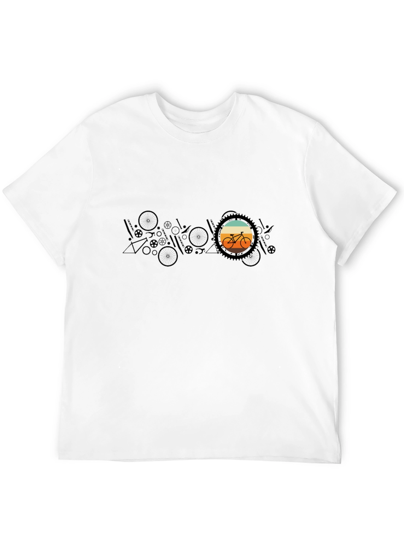 Retro Bike T-Shirt - Graphic Design Tee