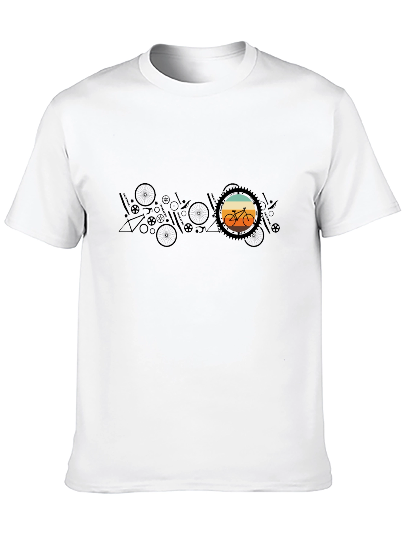 Retro Bike T-Shirt - Graphic Design Tee