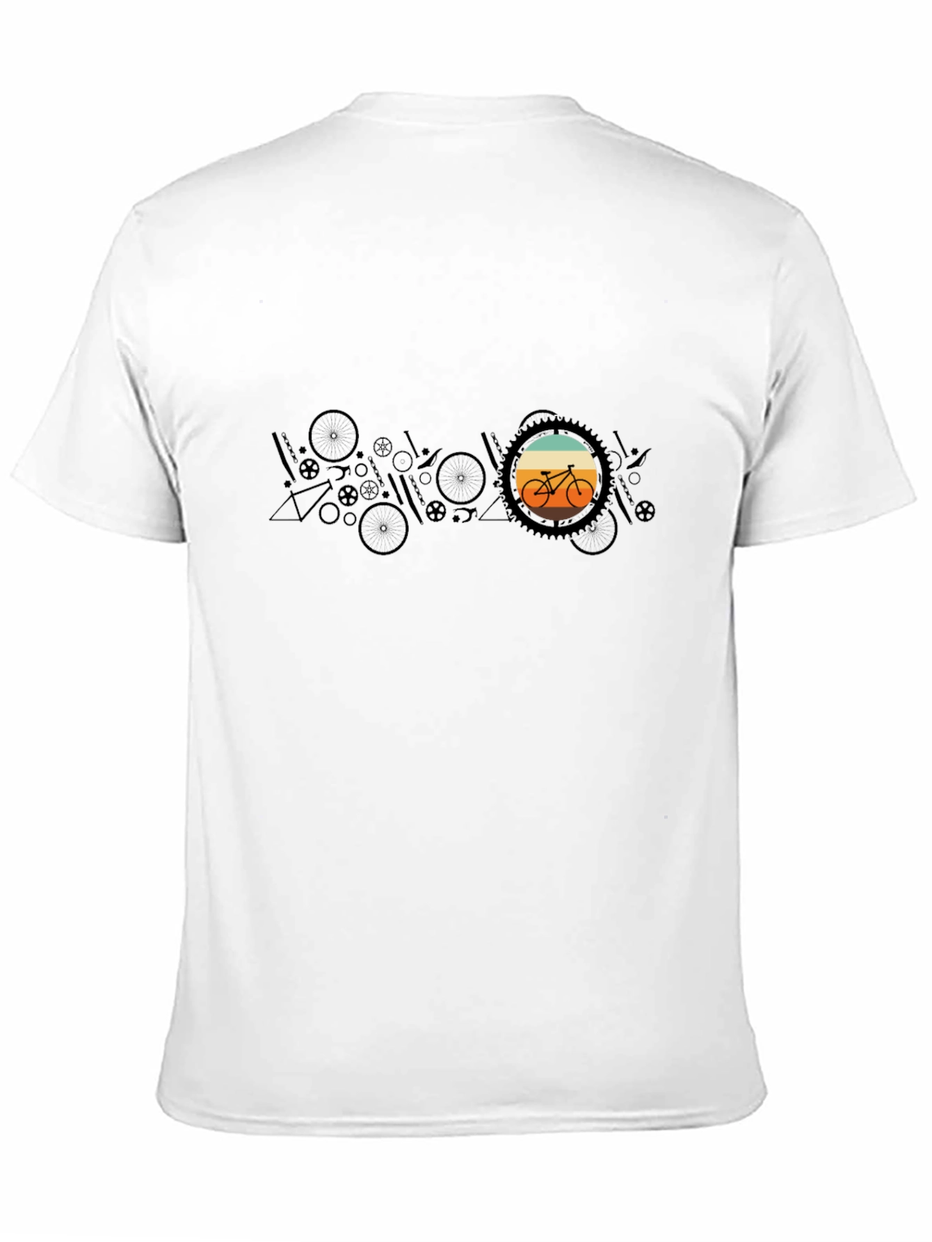Retro Bike T-Shirt - Graphic Design Tee