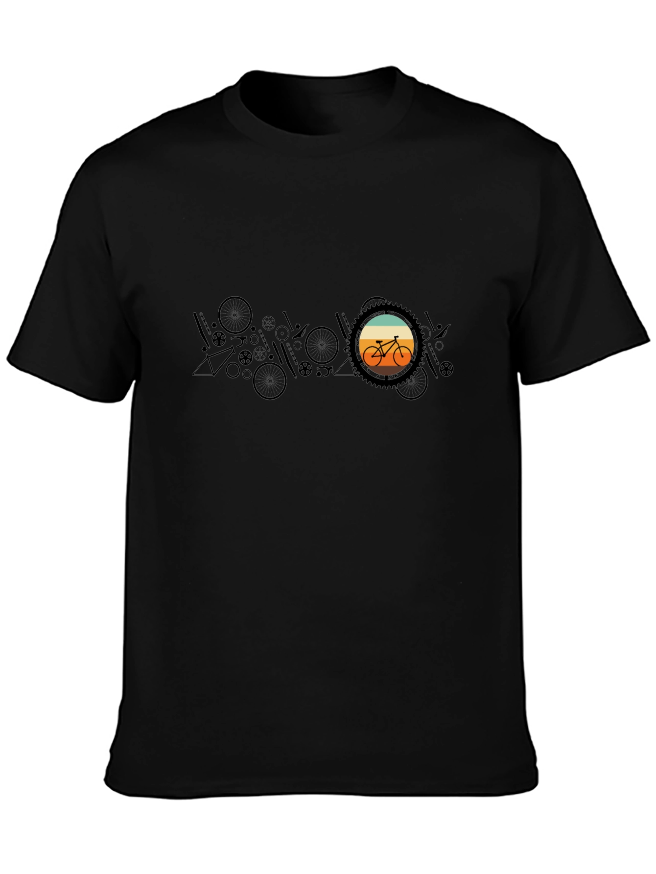Retro Bike T-Shirt - Graphic Design Tee