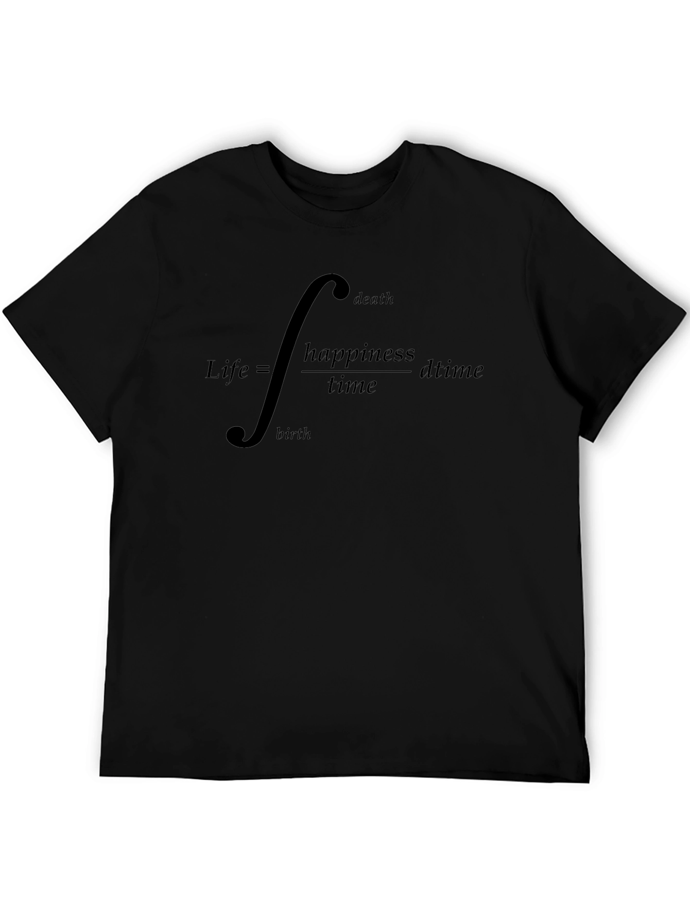 Life Formula T-Shirt - Philosophical Equation Tee