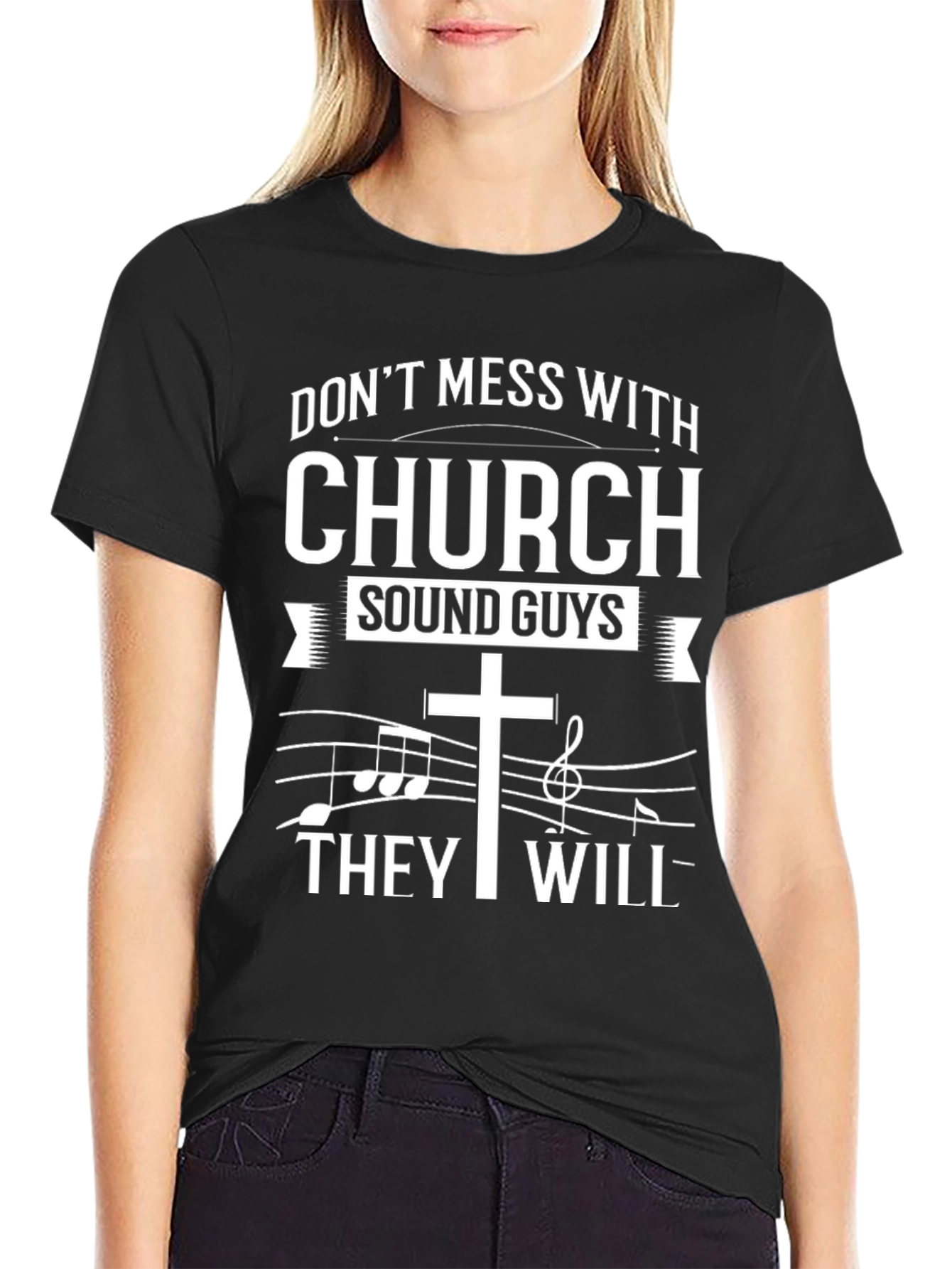 Church Sound Guys T-Shirt - Dont Mess With Us!