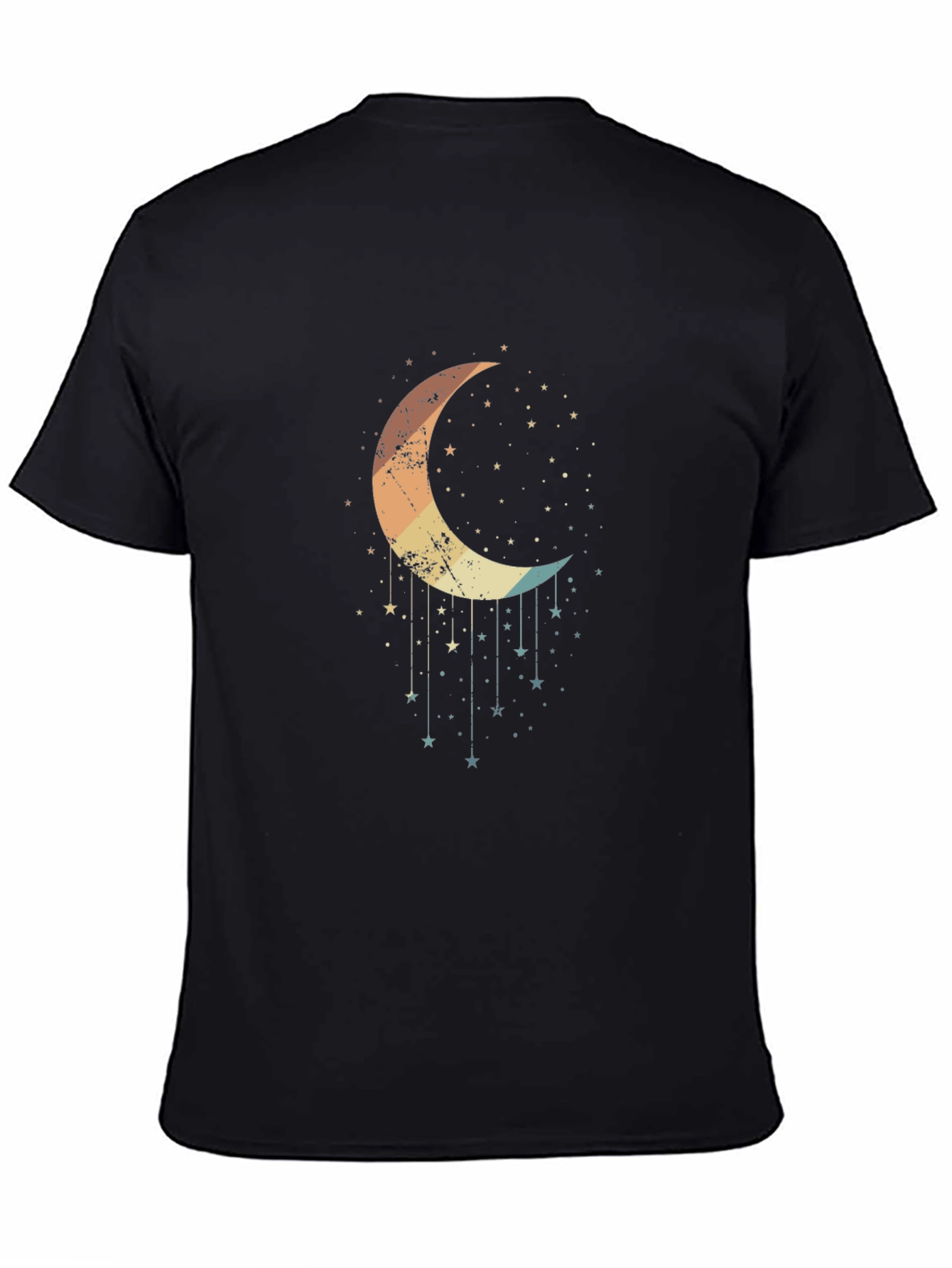 Crescent Moon & Stars Graphic Tee - Unisex