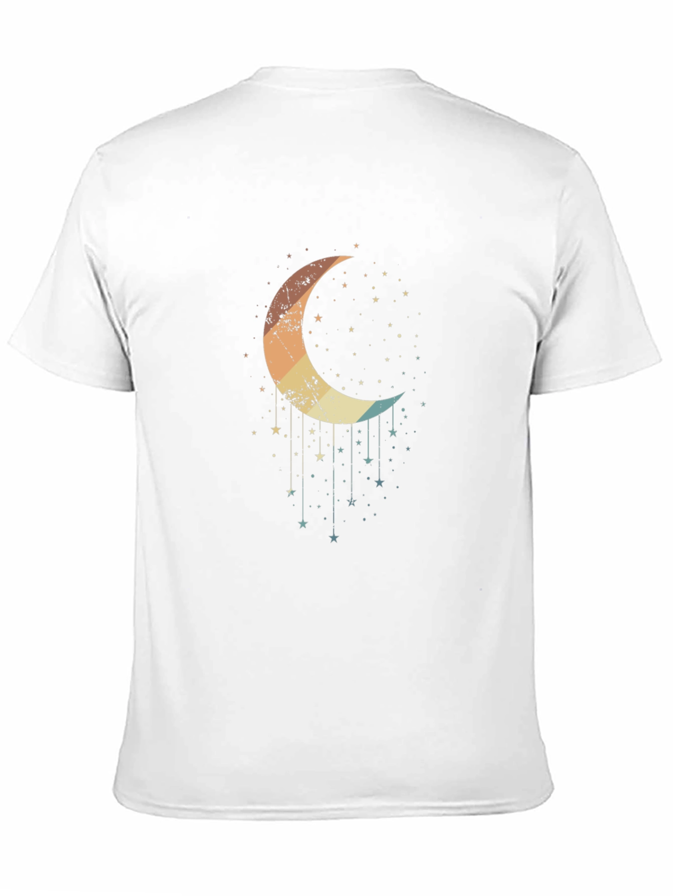 Crescent Moon & Stars Graphic Tee - Unisex