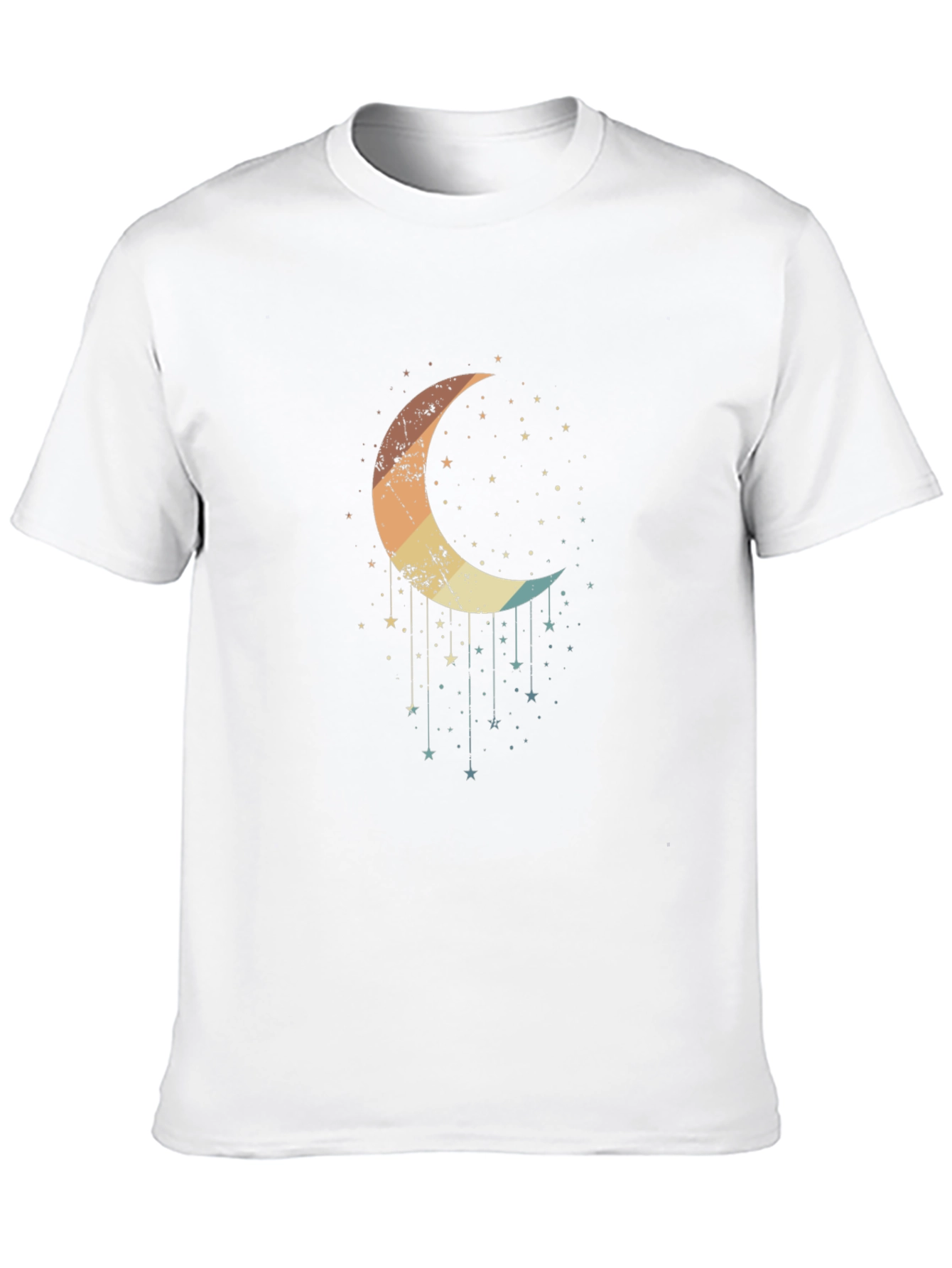 Crescent Moon & Stars Graphic Tee - Unisex