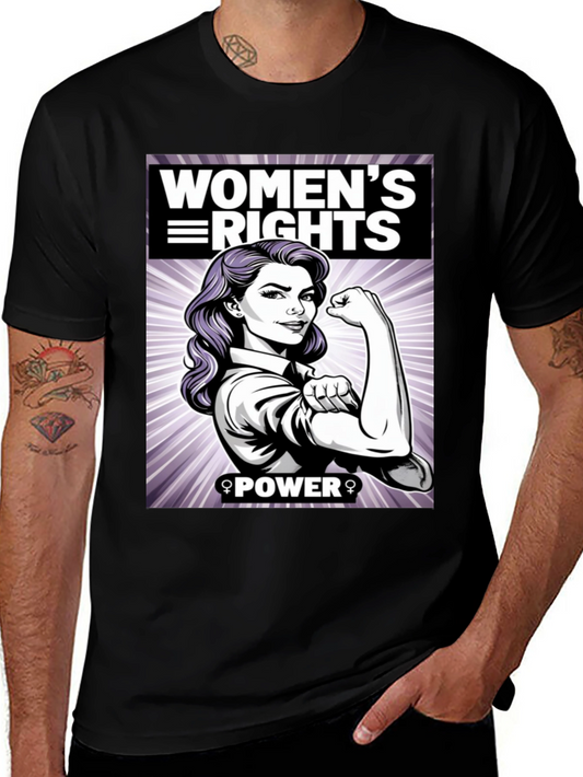 Womens Rights Graphic Tee - Empowering Design