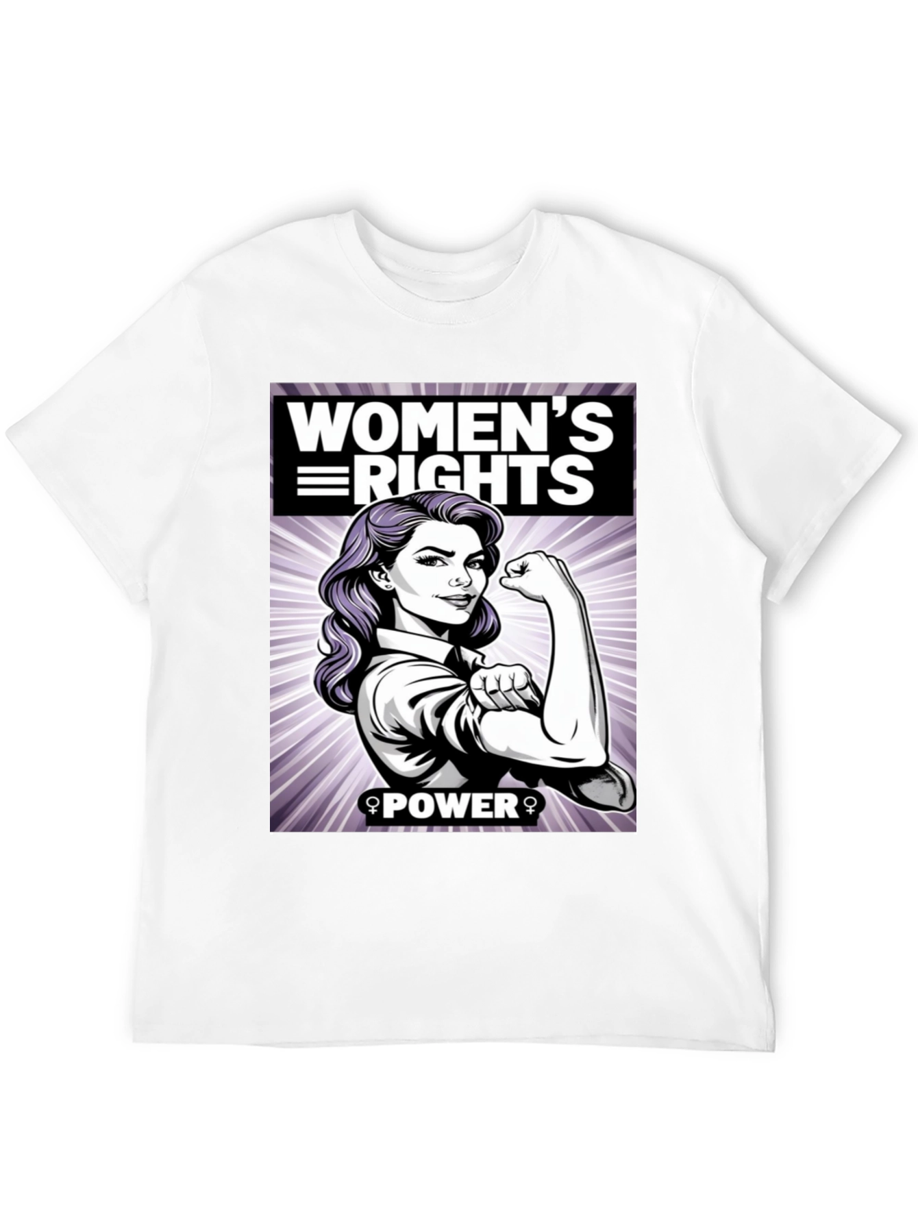 Womens Rights Graphic Tee - Empowering Design