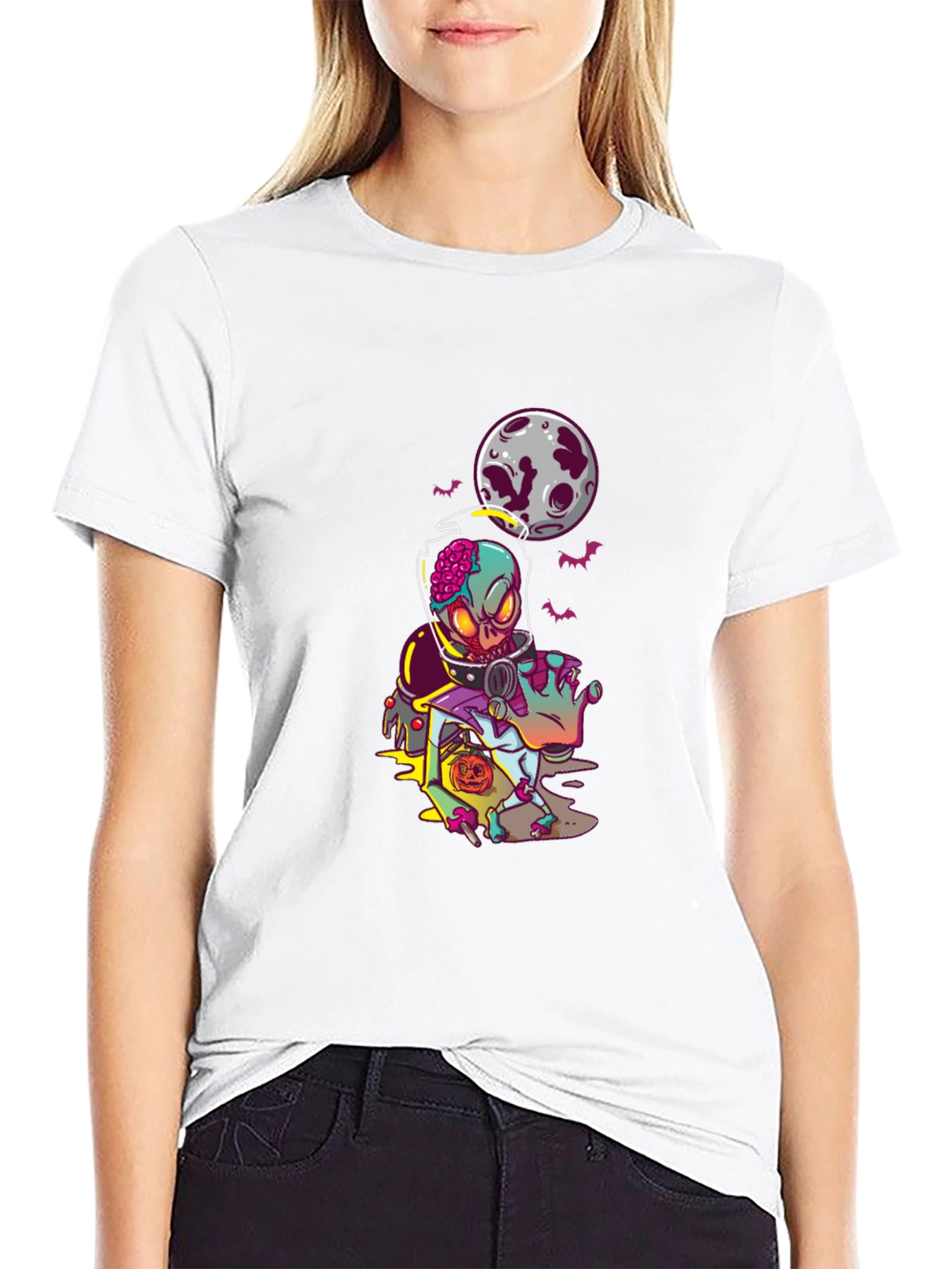 Zombie Roller Skating T-Shirt
