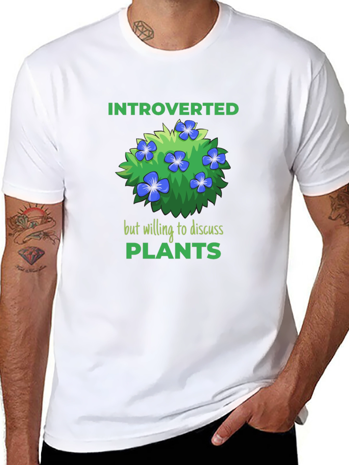 Introverted Plant Lover T-Shirt