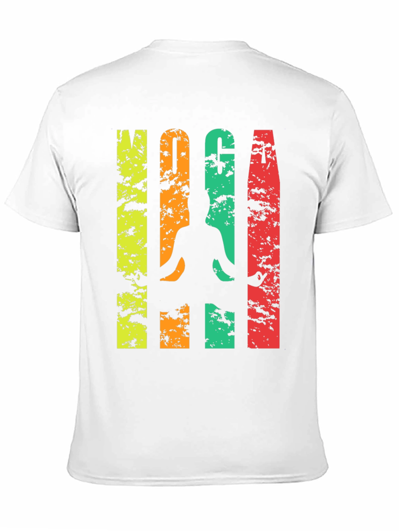 Yoga T-Shirt - Meditating Silhouette Graphic Tee