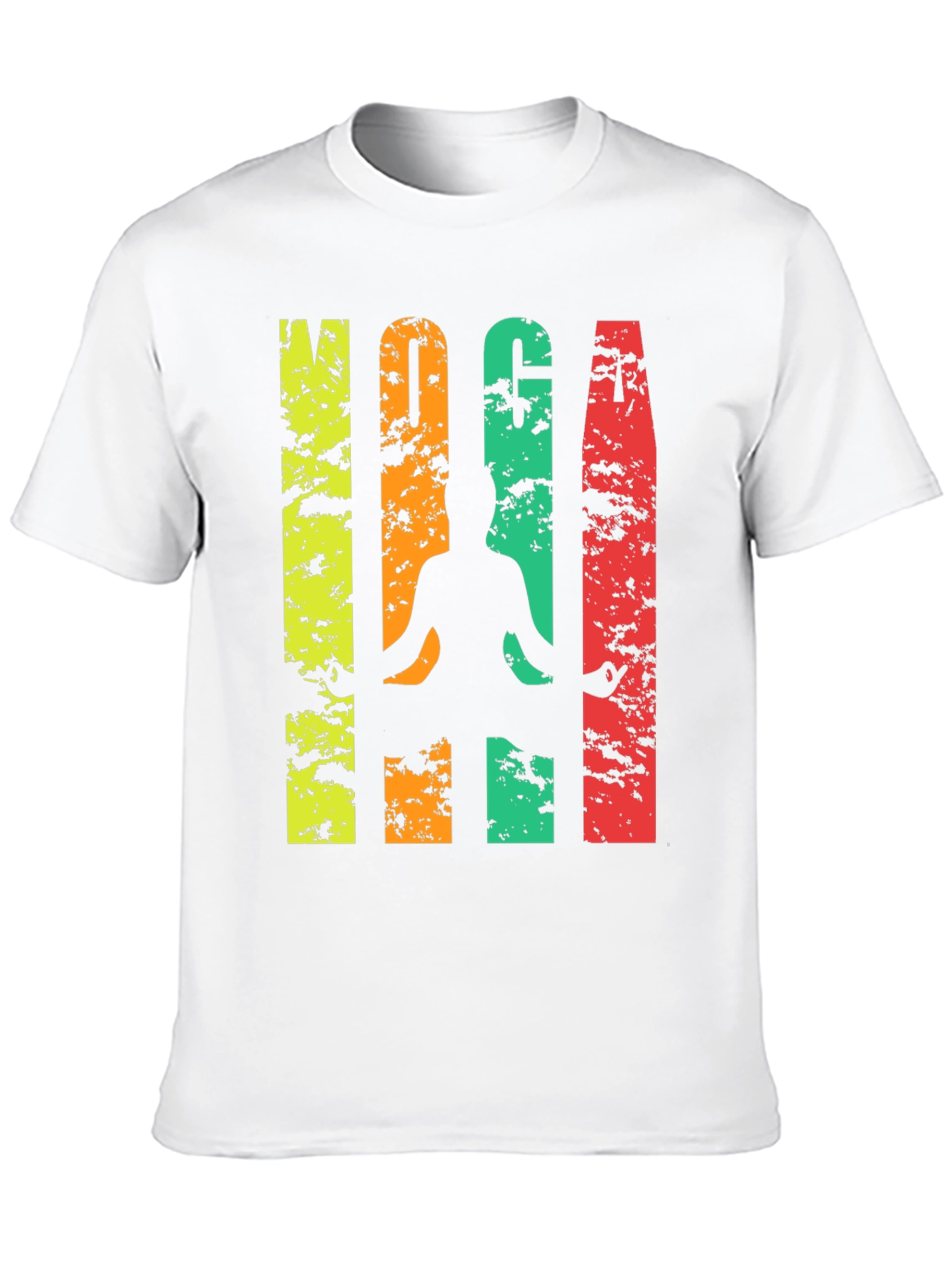 Yoga T-Shirt - Meditating Silhouette Graphic Tee