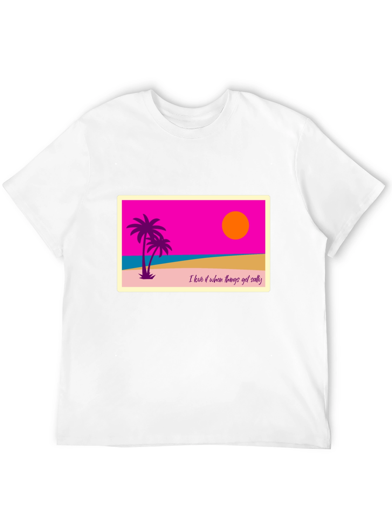 Salty Beach Graphic Tee
