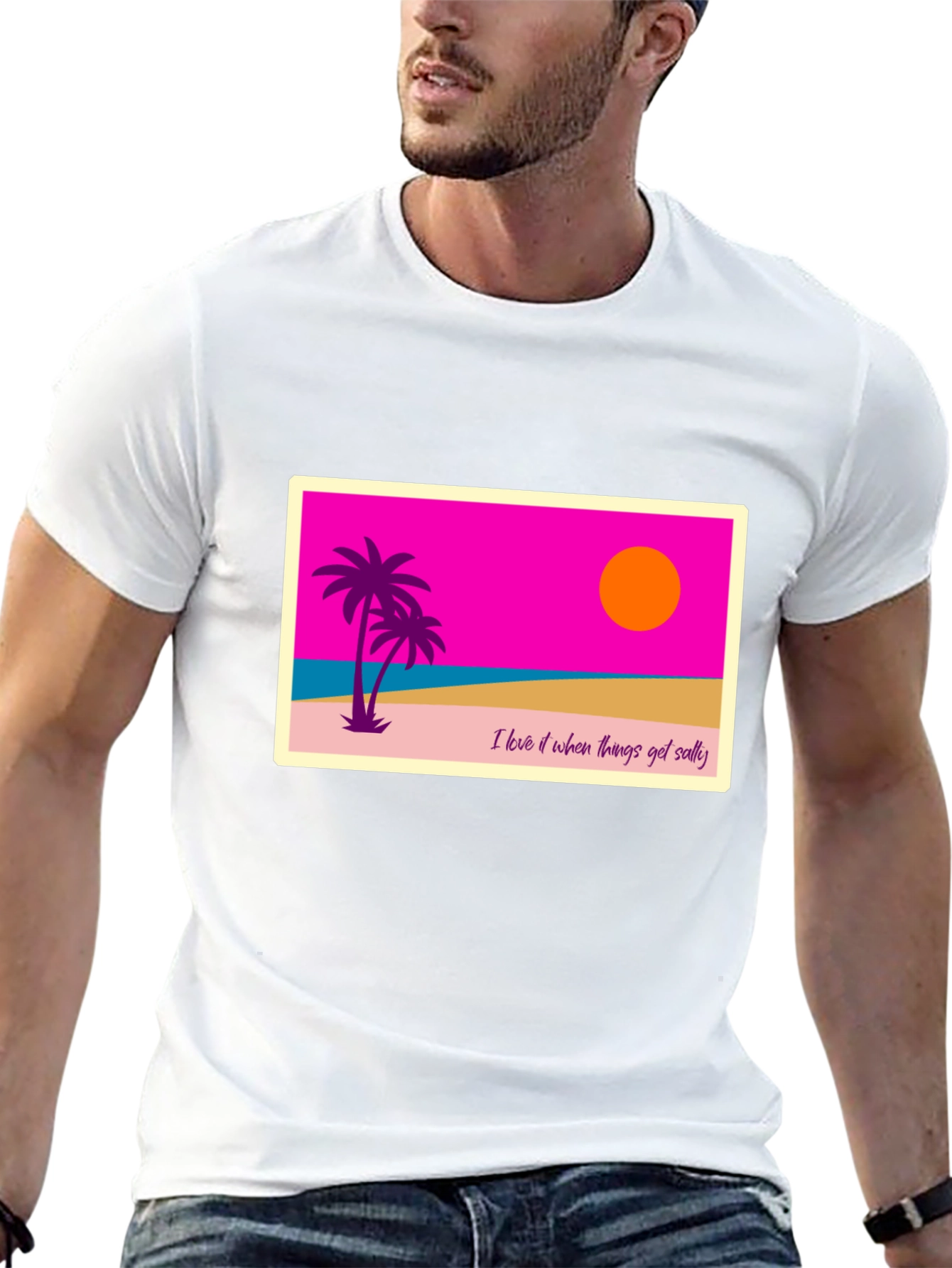 Salty Beach Graphic Tee