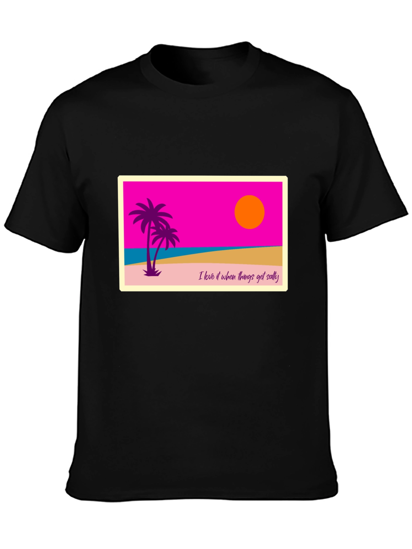 Salty Beach Graphic Tee