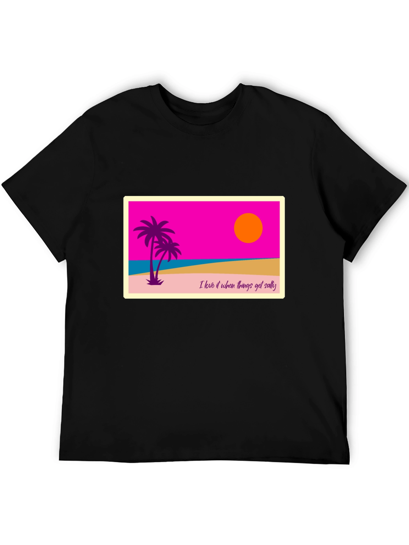 Salty Beach Graphic Tee