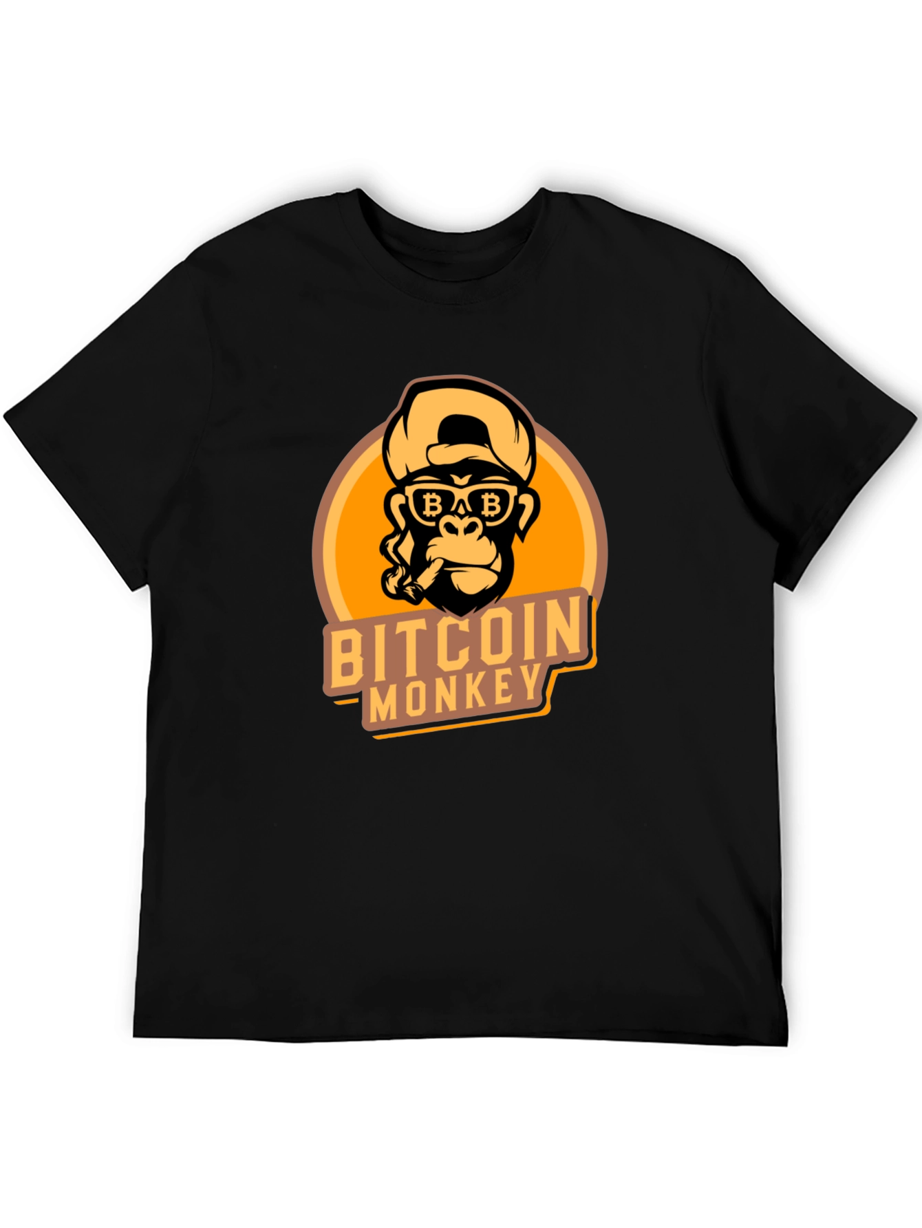 Bitcoin Monkey T-Shirt - Crypto Ape Tee