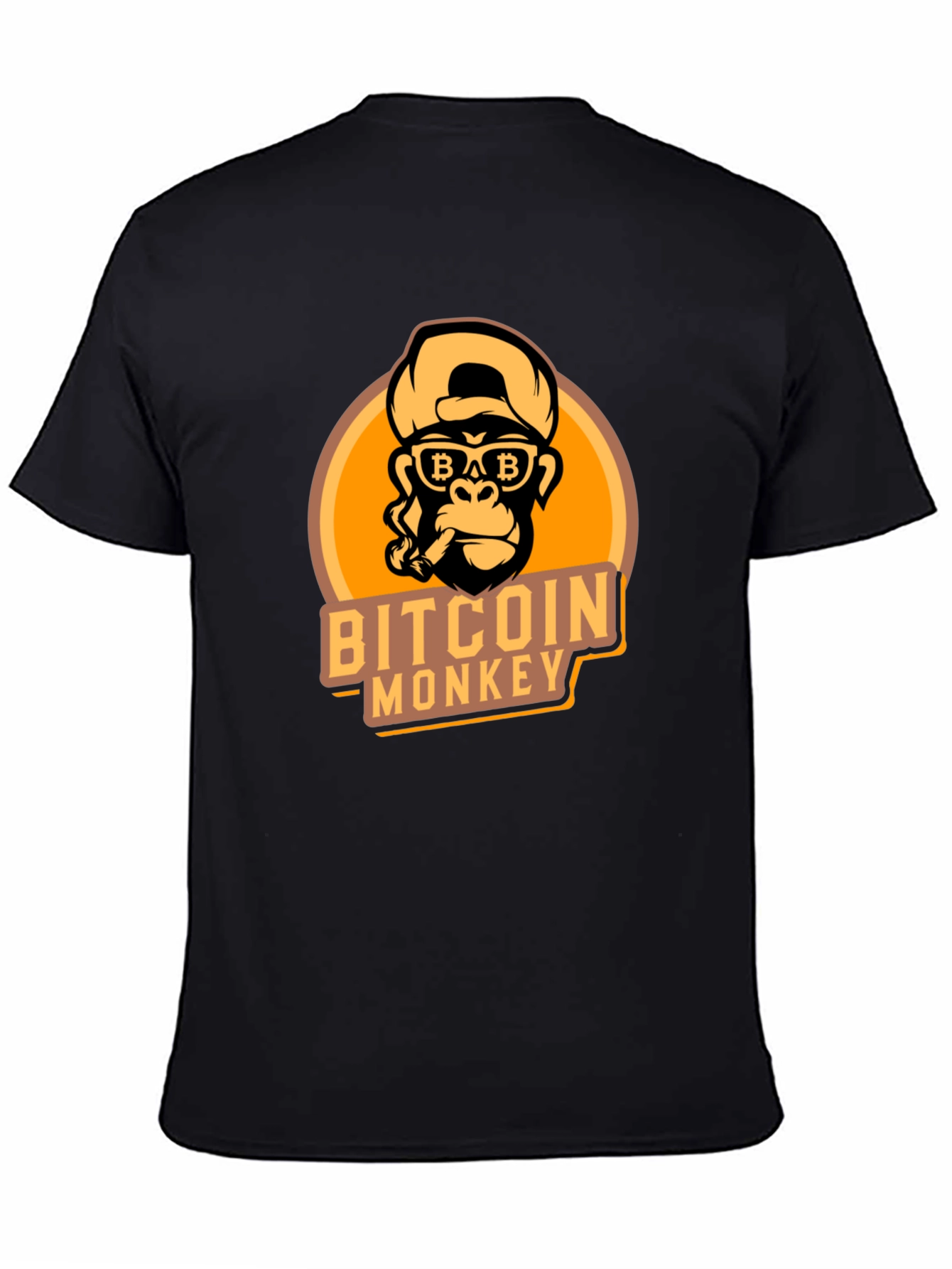 Bitcoin Monkey T-Shirt - Crypto Ape Tee