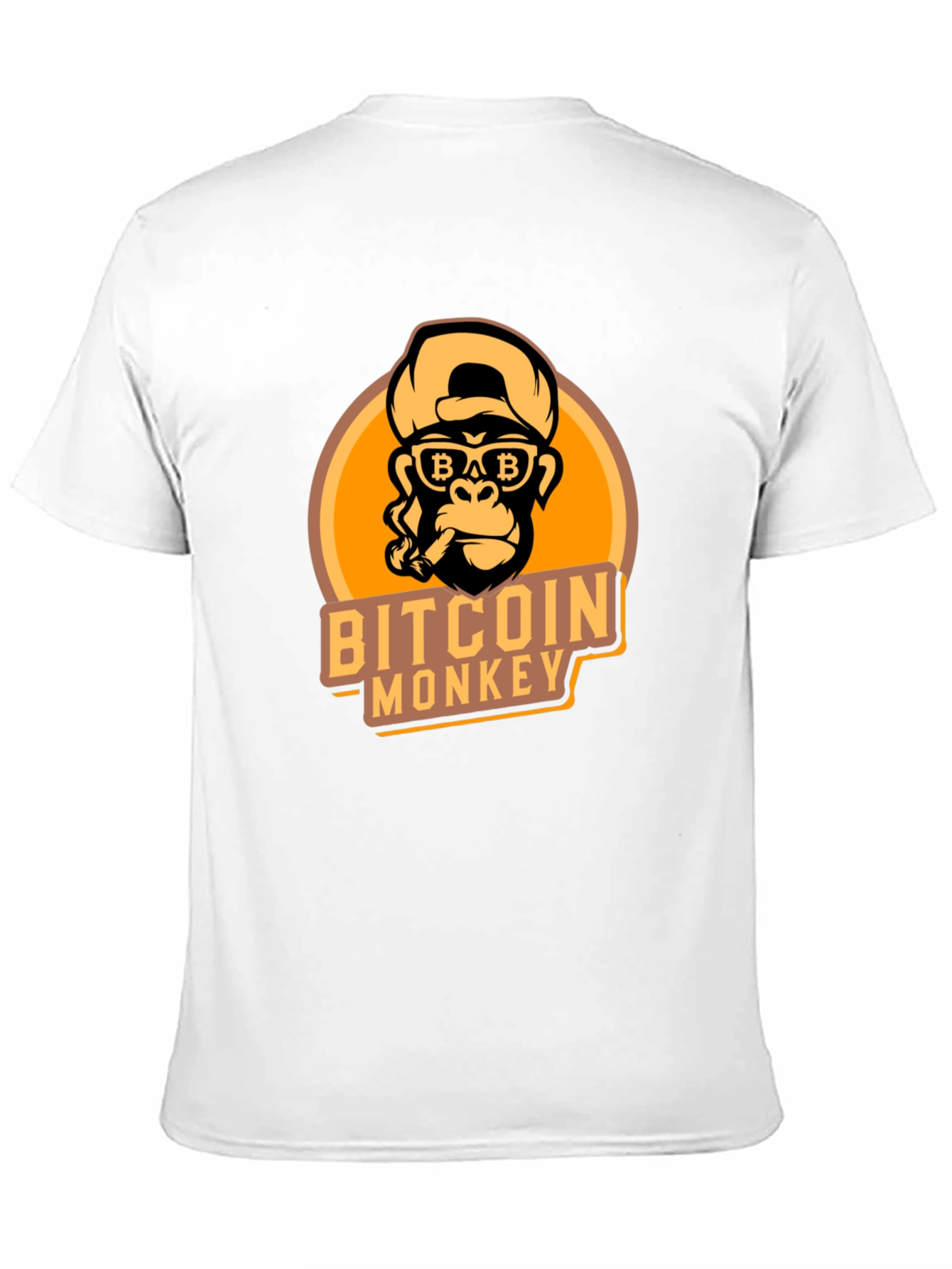 Bitcoin Monkey T-Shirt - Crypto Ape Tee
