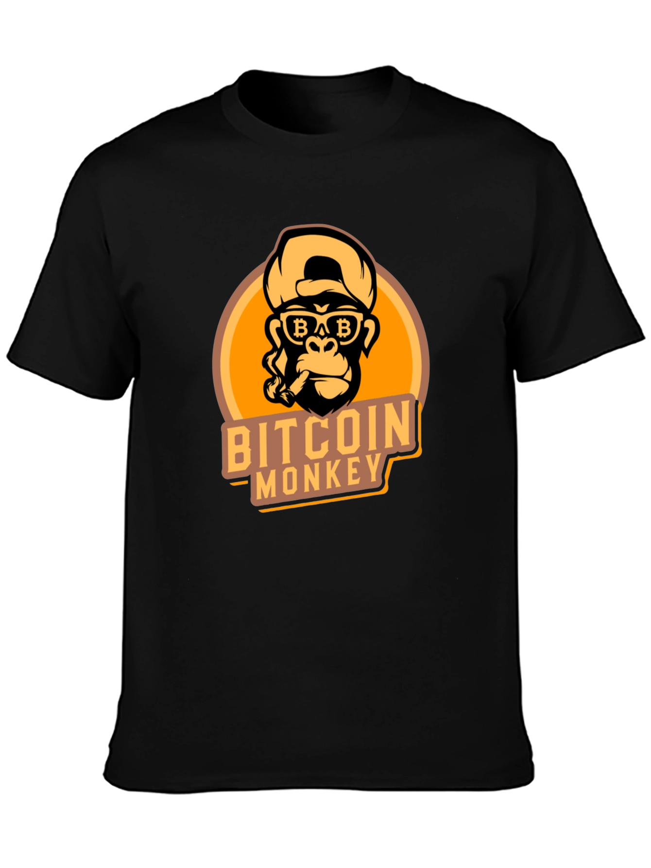 Bitcoin Monkey T-Shirt - Crypto Ape Tee
