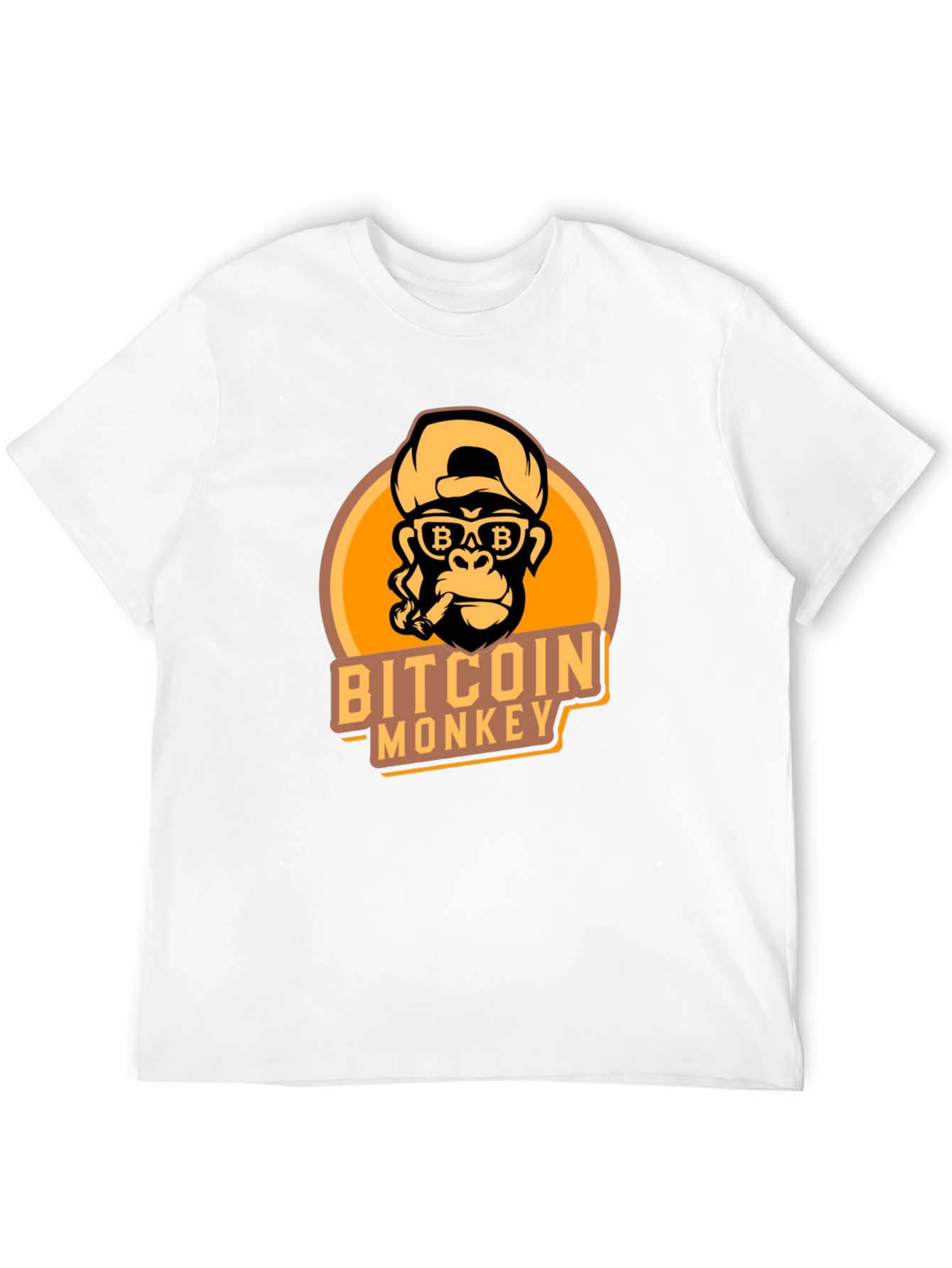 Bitcoin Monkey T-Shirt - Crypto Ape Tee