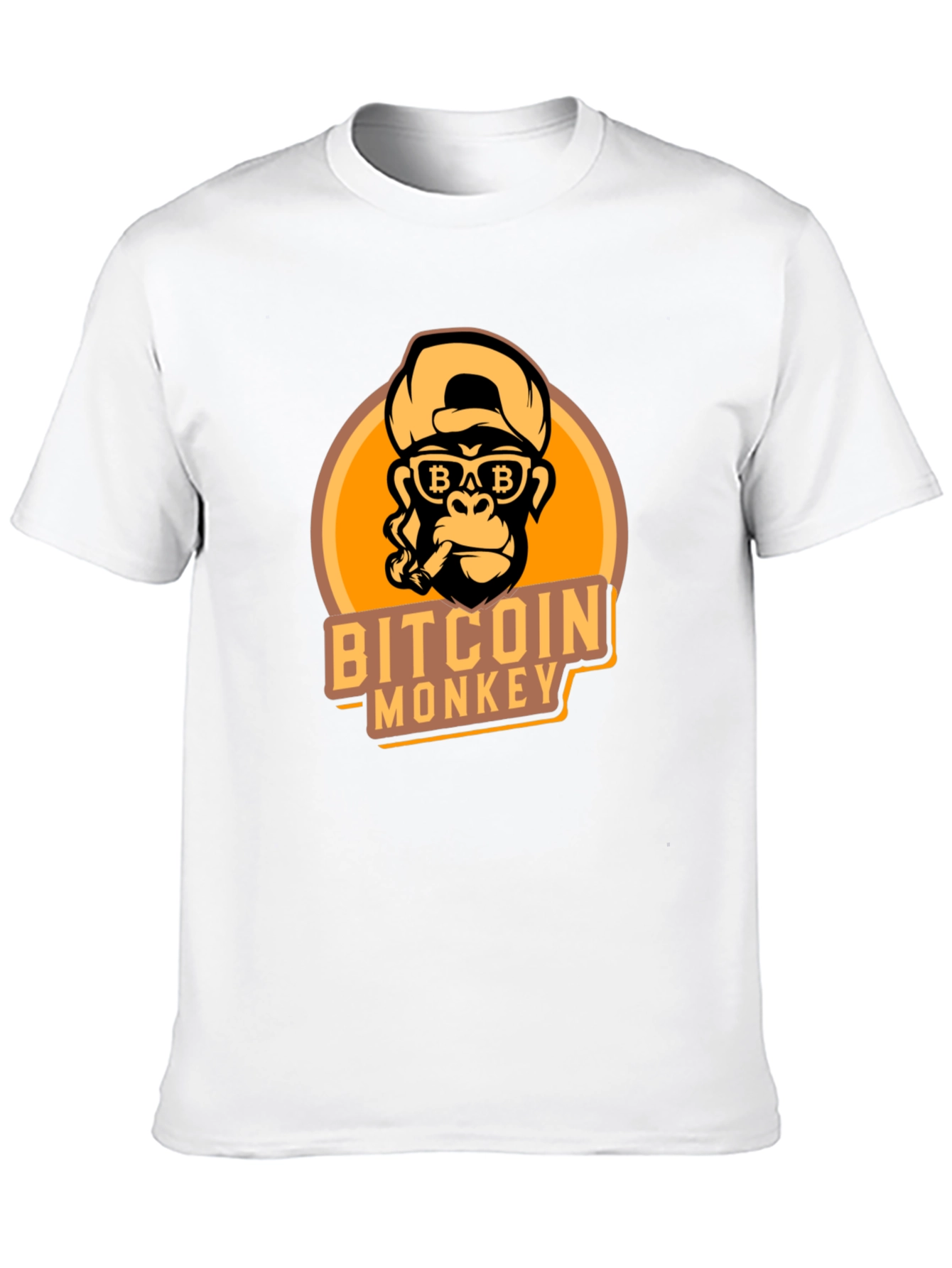 Bitcoin Monkey T-Shirt - Crypto Ape Tee