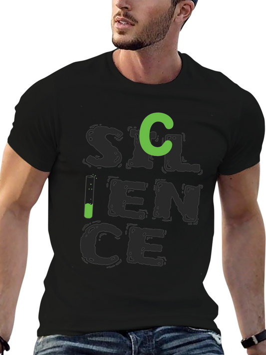 Science T-Shirt - Black Graphic Tee