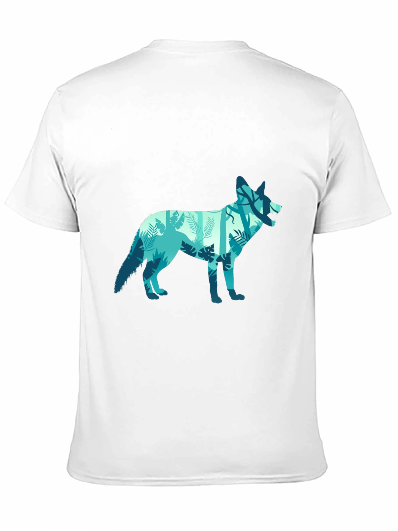 Wolf Forest Graphic T-Shirt - Nature Lover Tee