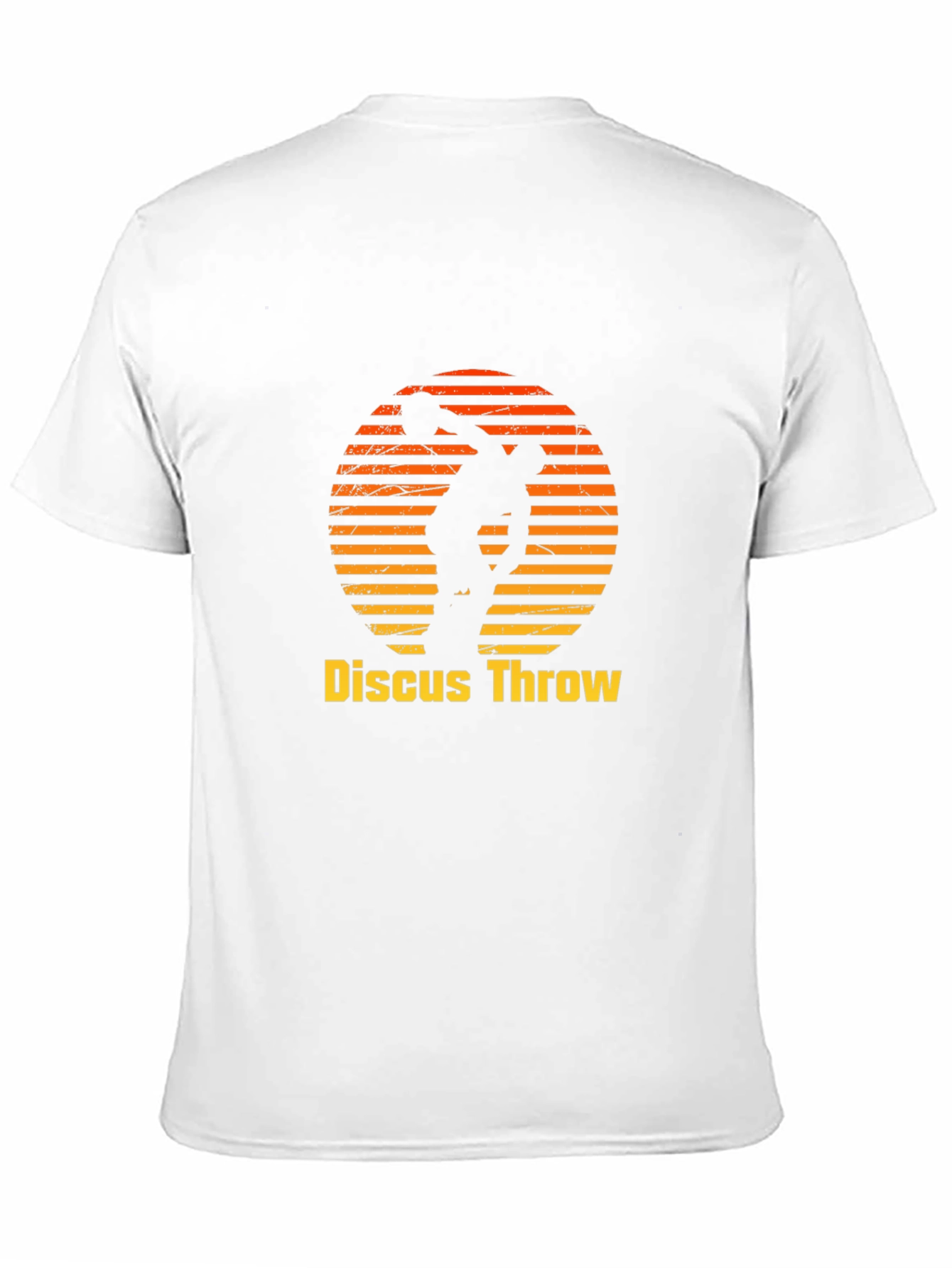 Discus Throw Black Graphic Tee