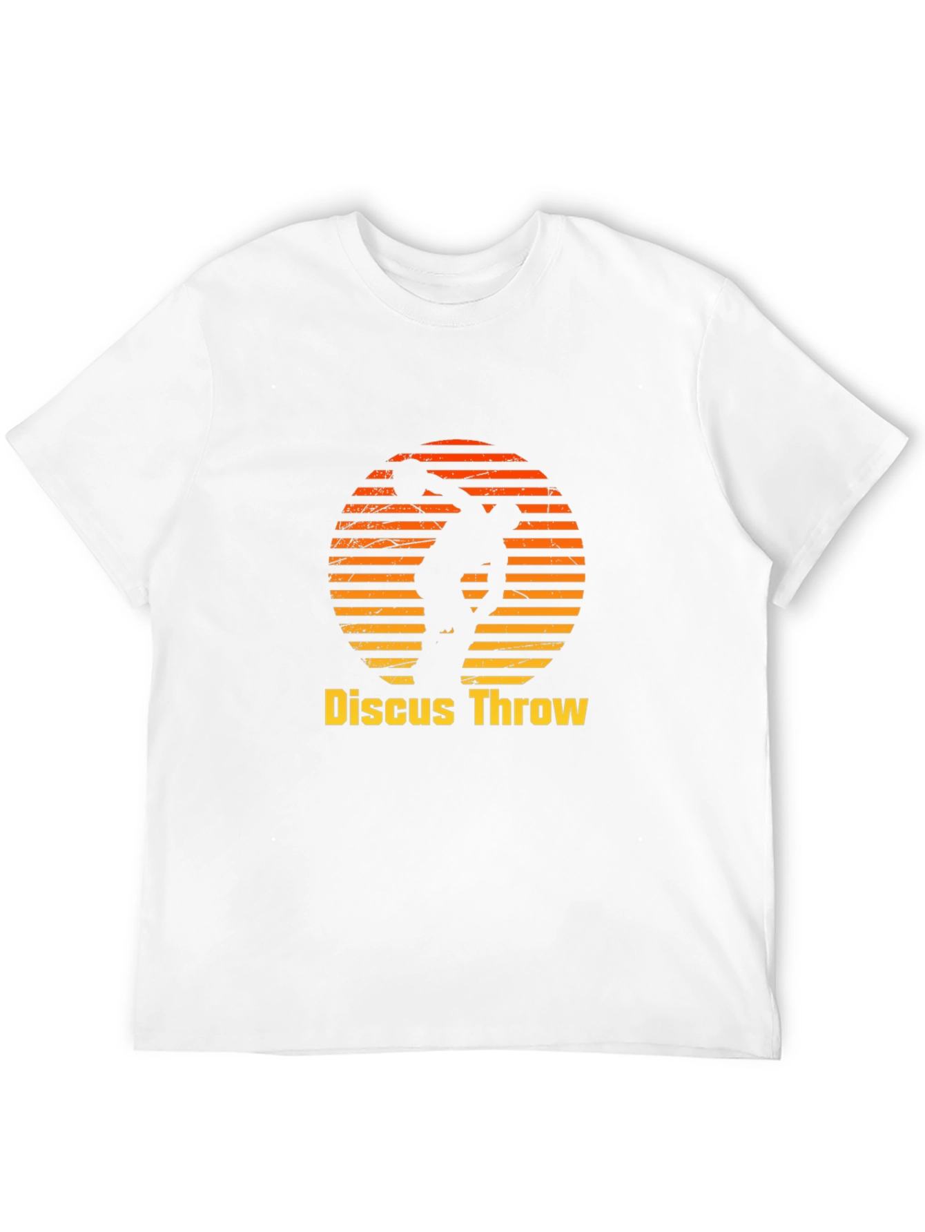 Discus Throw Black Graphic Tee