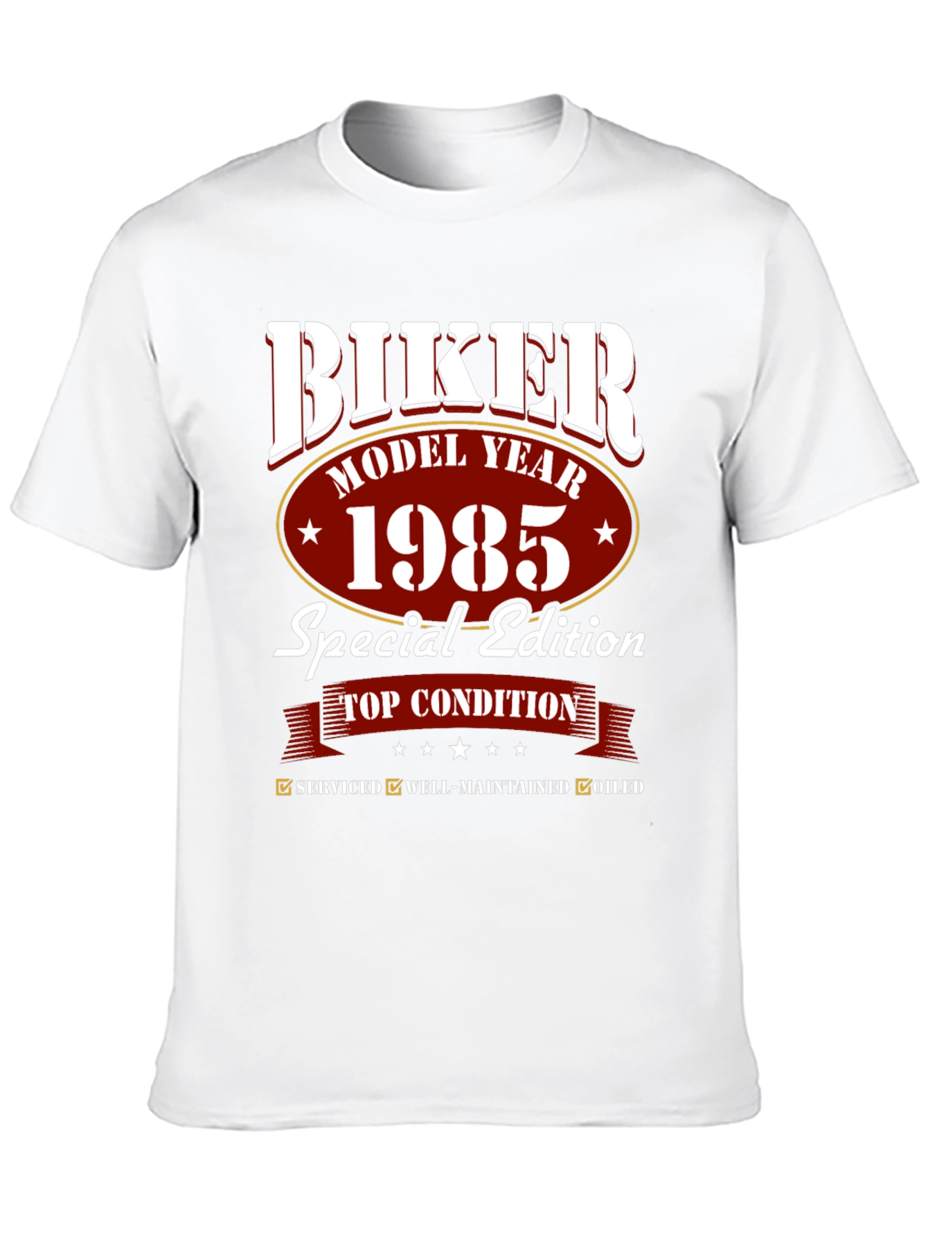Biker Model Year 1985 Special Edition T-Shirt
