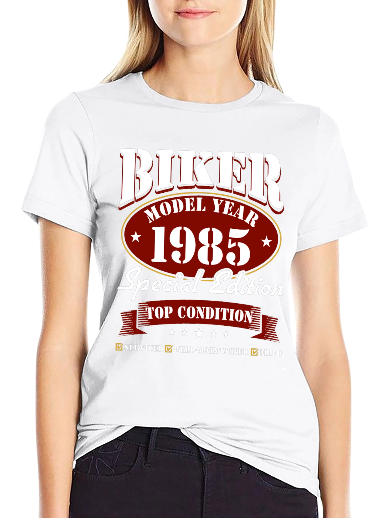 Biker Model Year 1985 Special Edition T-Shirt