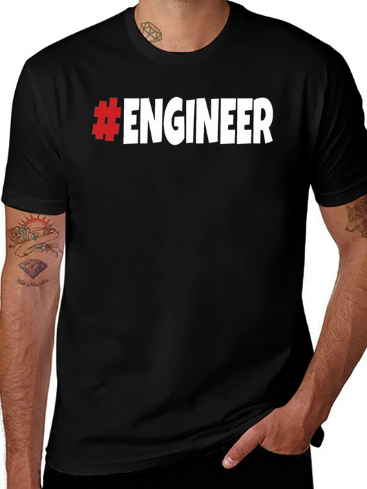 Engineer T-Shirt - Hashtag Design