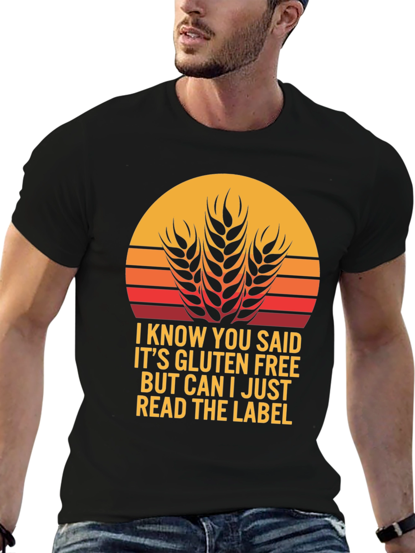 Gluten Free T-Shirt - Read the Label