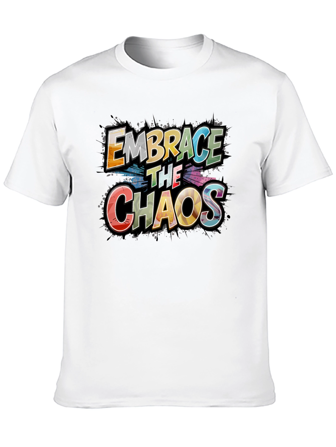 Embrace the Chaos Graphic Tee - Premium Cotton