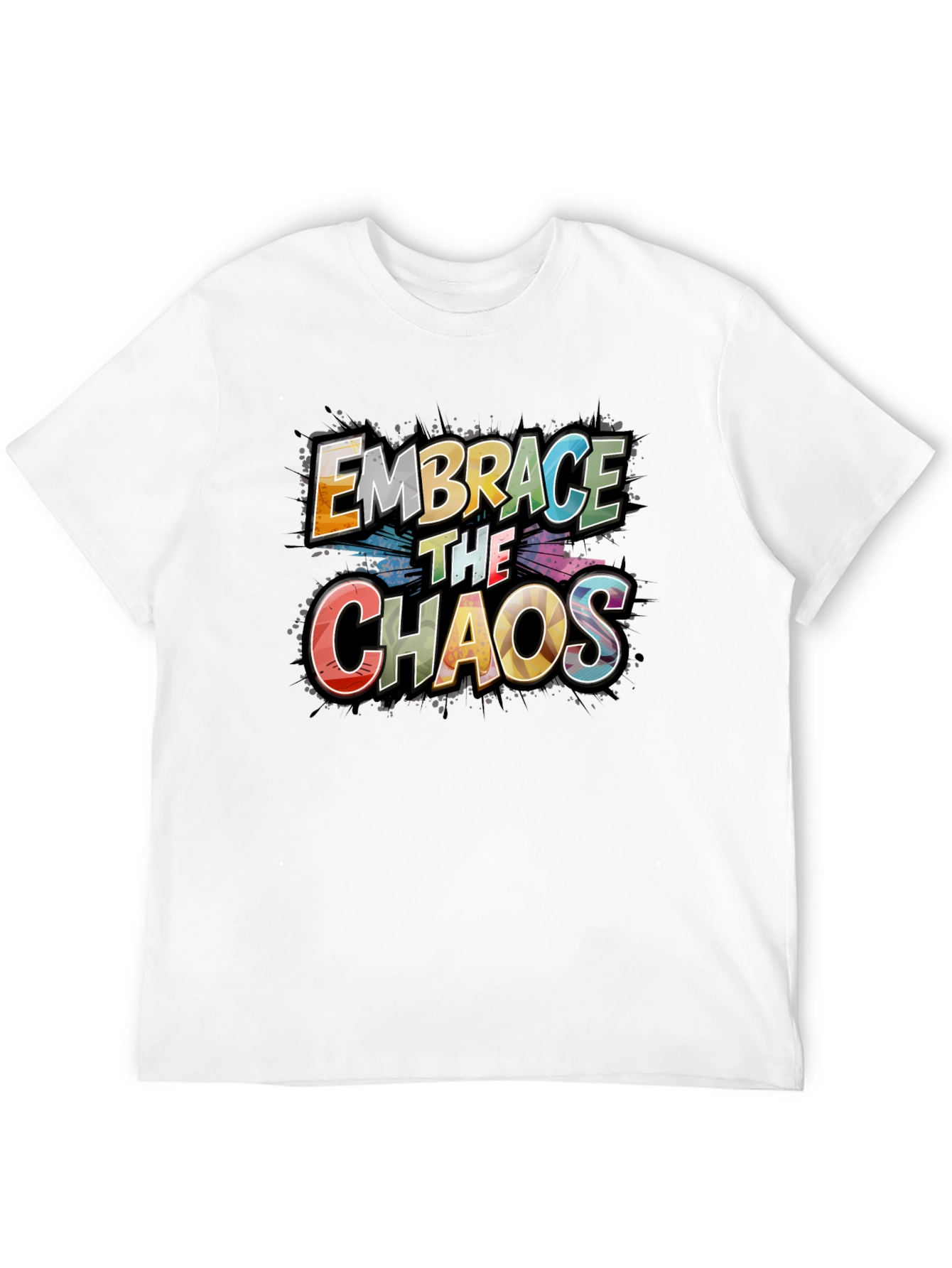 Embrace the Chaos Graphic Tee - Premium Cotton