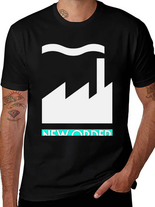 New Order Factory Graphic T-Shirt