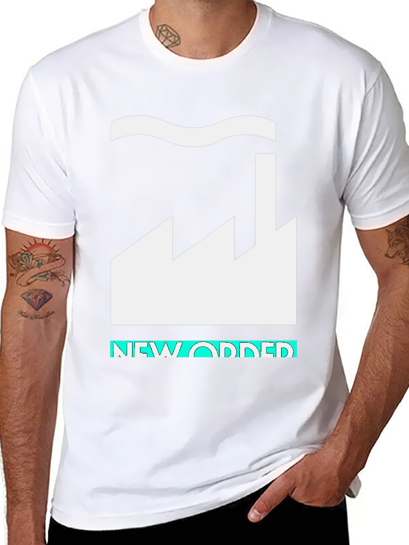 New Order Factory Graphic T-Shirt