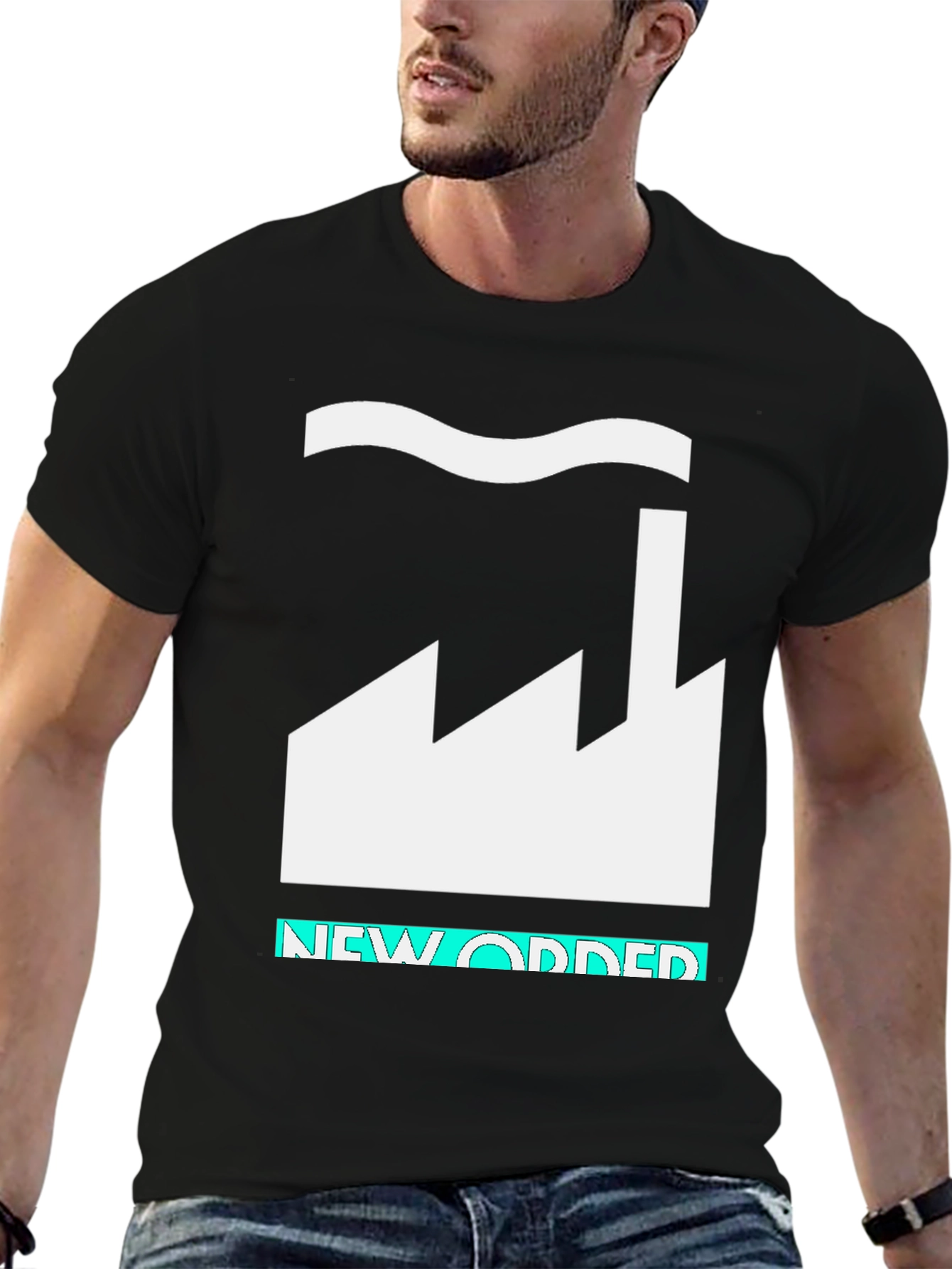 New Order Factory Graphic T-Shirt