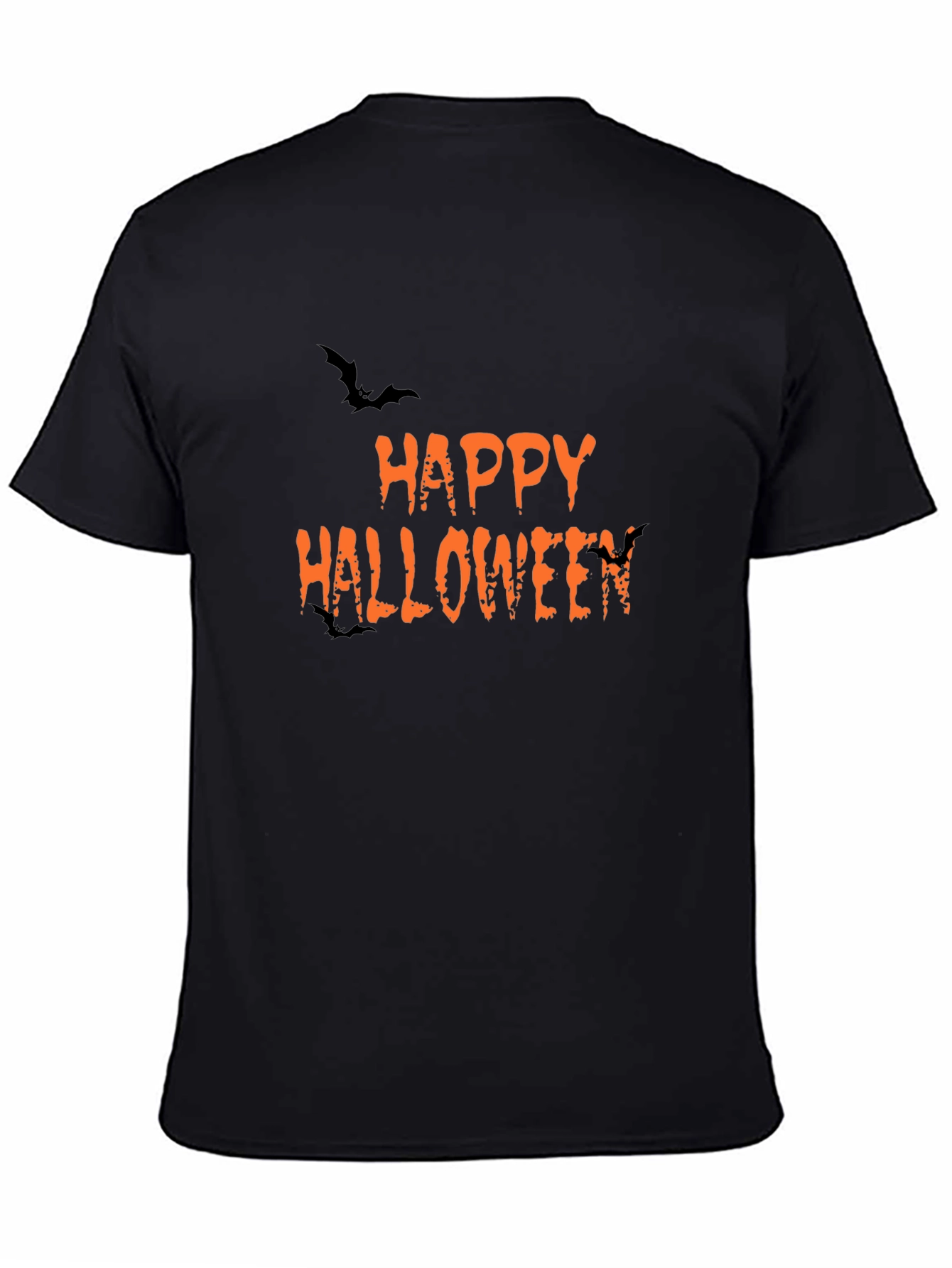 Happy Halloween Black T-Shirt