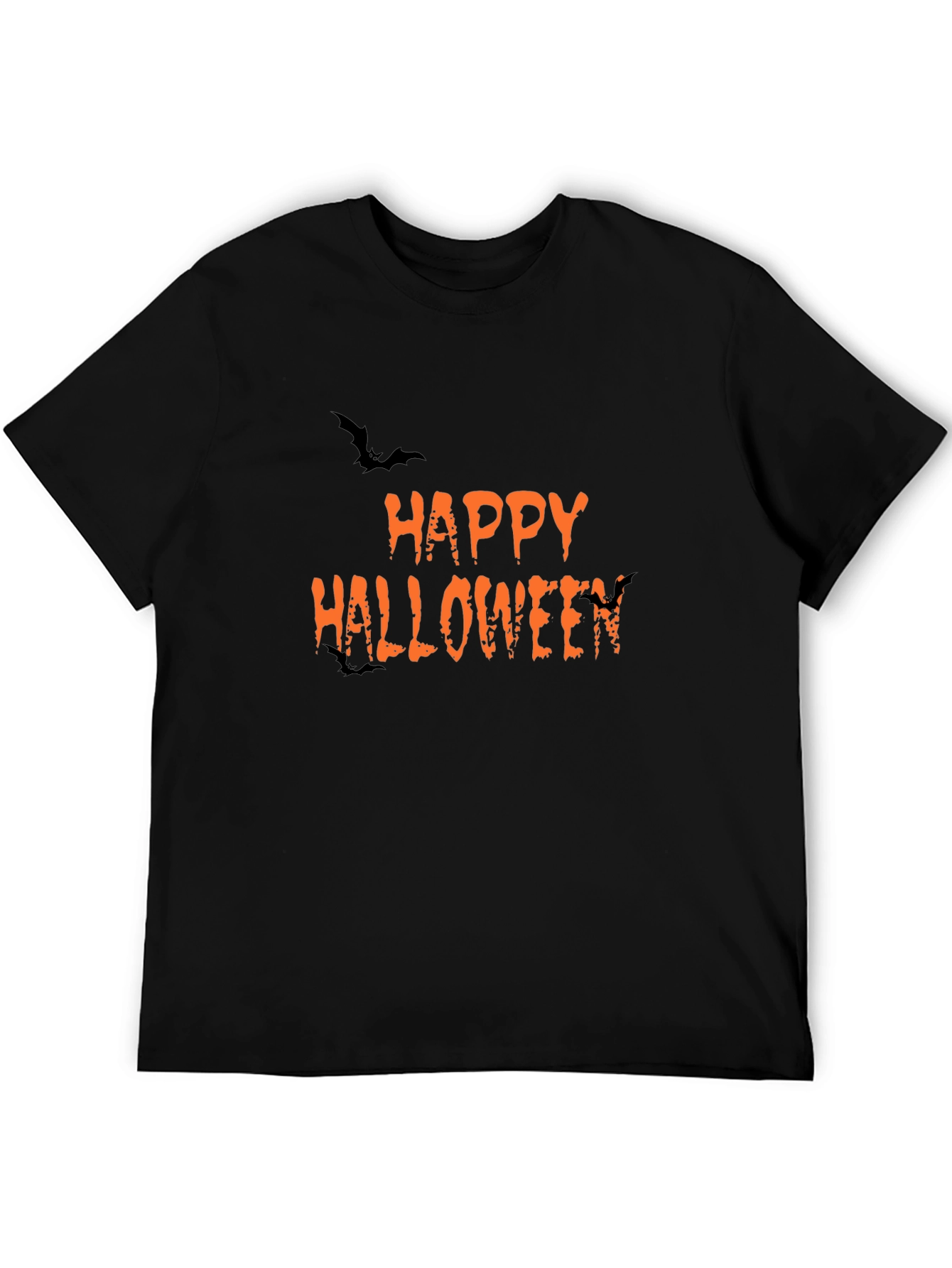 Happy Halloween Black T-Shirt