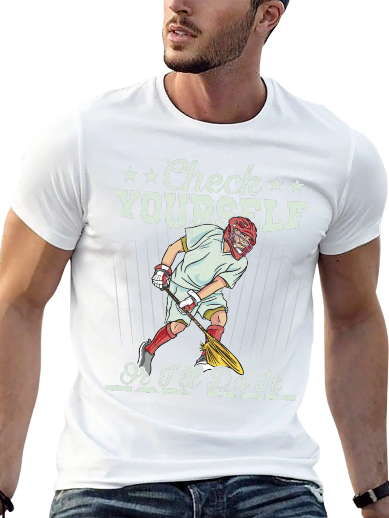 Check Yourself Floorball T-Shirt