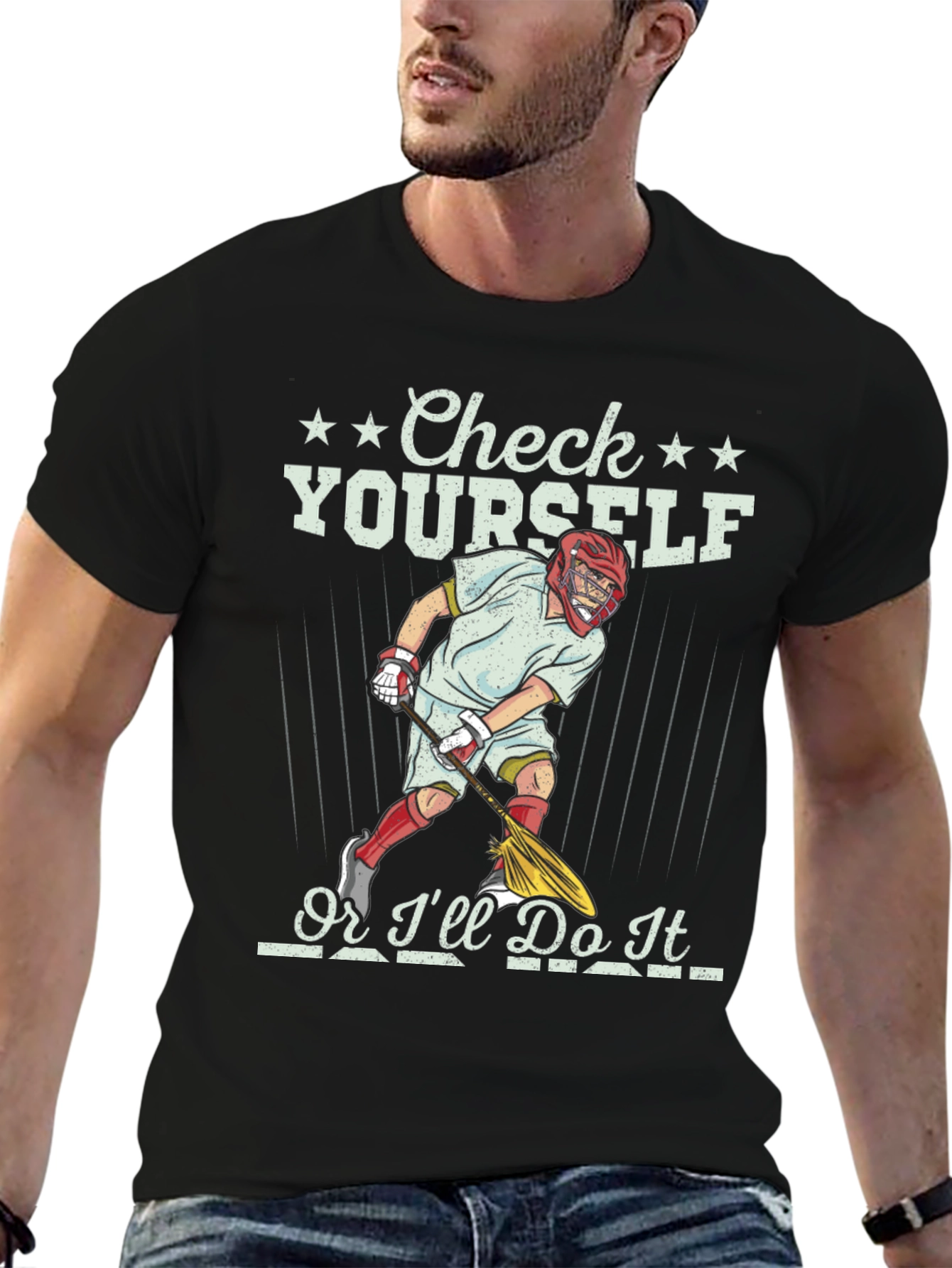 Check Yourself Floorball T-Shirt