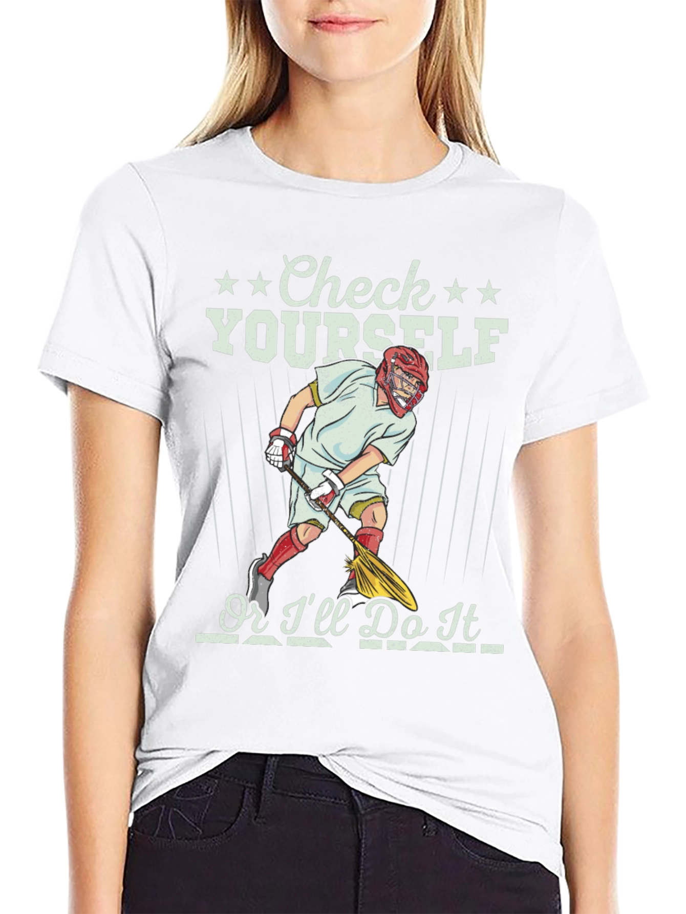 Check Yourself Floorball T-Shirt